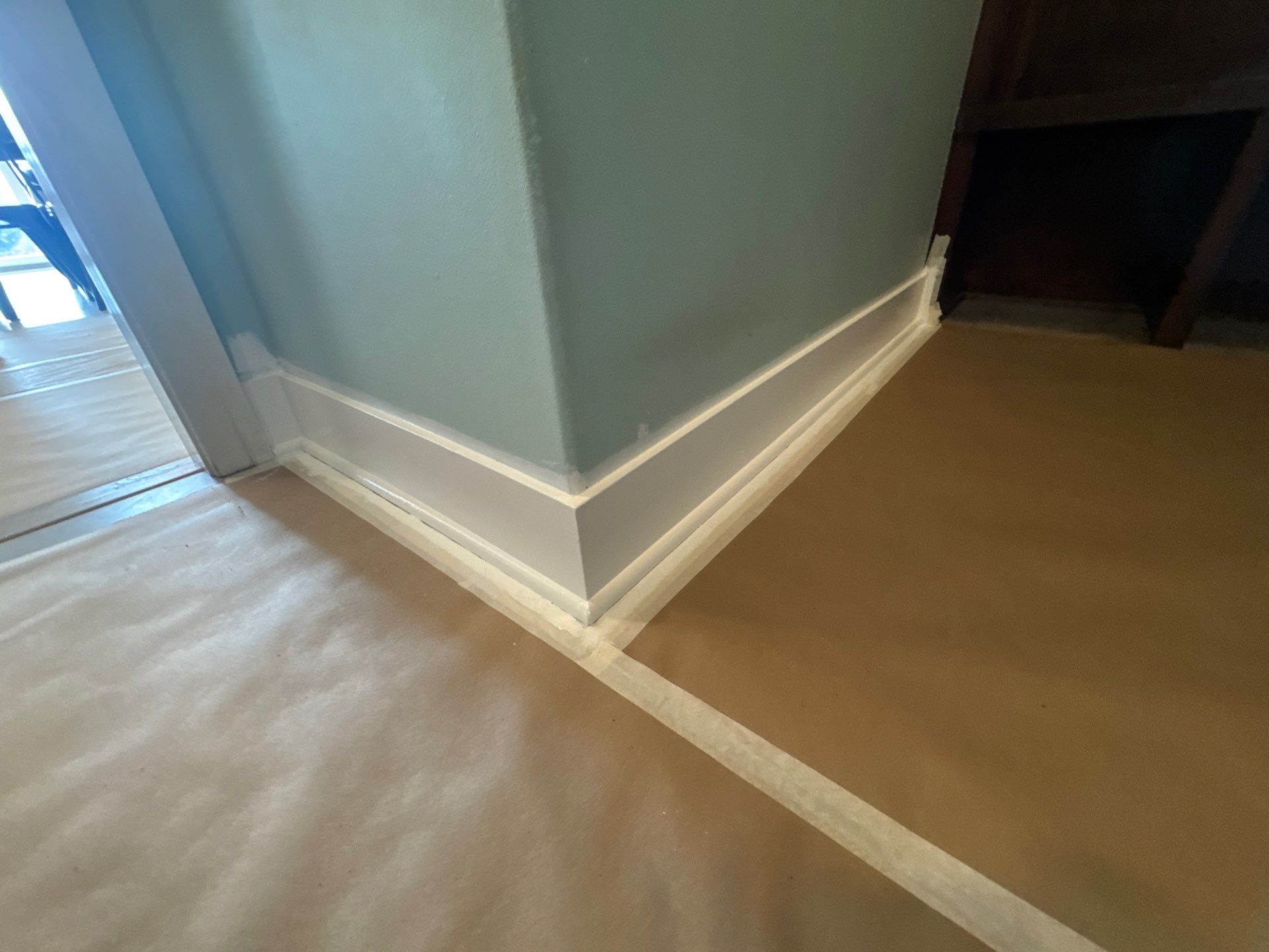 Interior Repaint walls and Baseboards with Color Change by Midwest Paint LLC