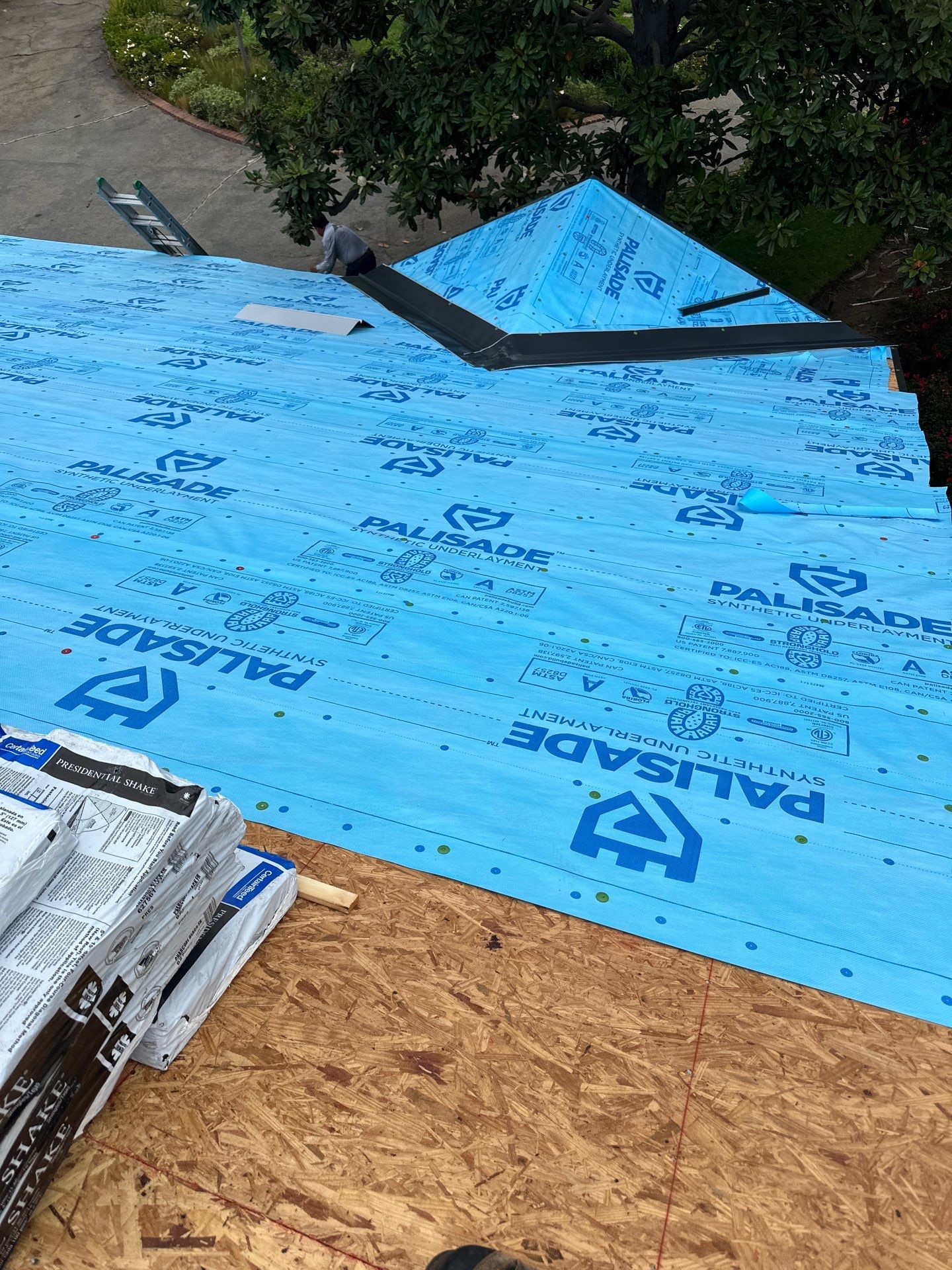 Residential Roofing Installation using Presidential Shingles by Hull Brothers Roofing
