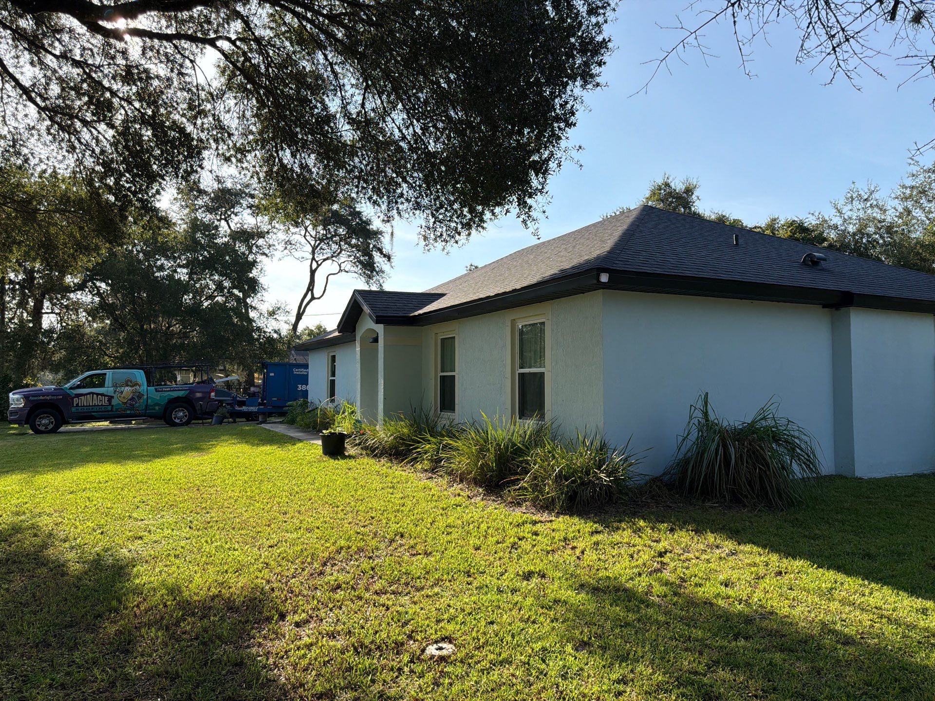 Residential Roofing Installation in Orange City Featuring Pinnacle Pristine Shingles by Pinnacle Roofing Group