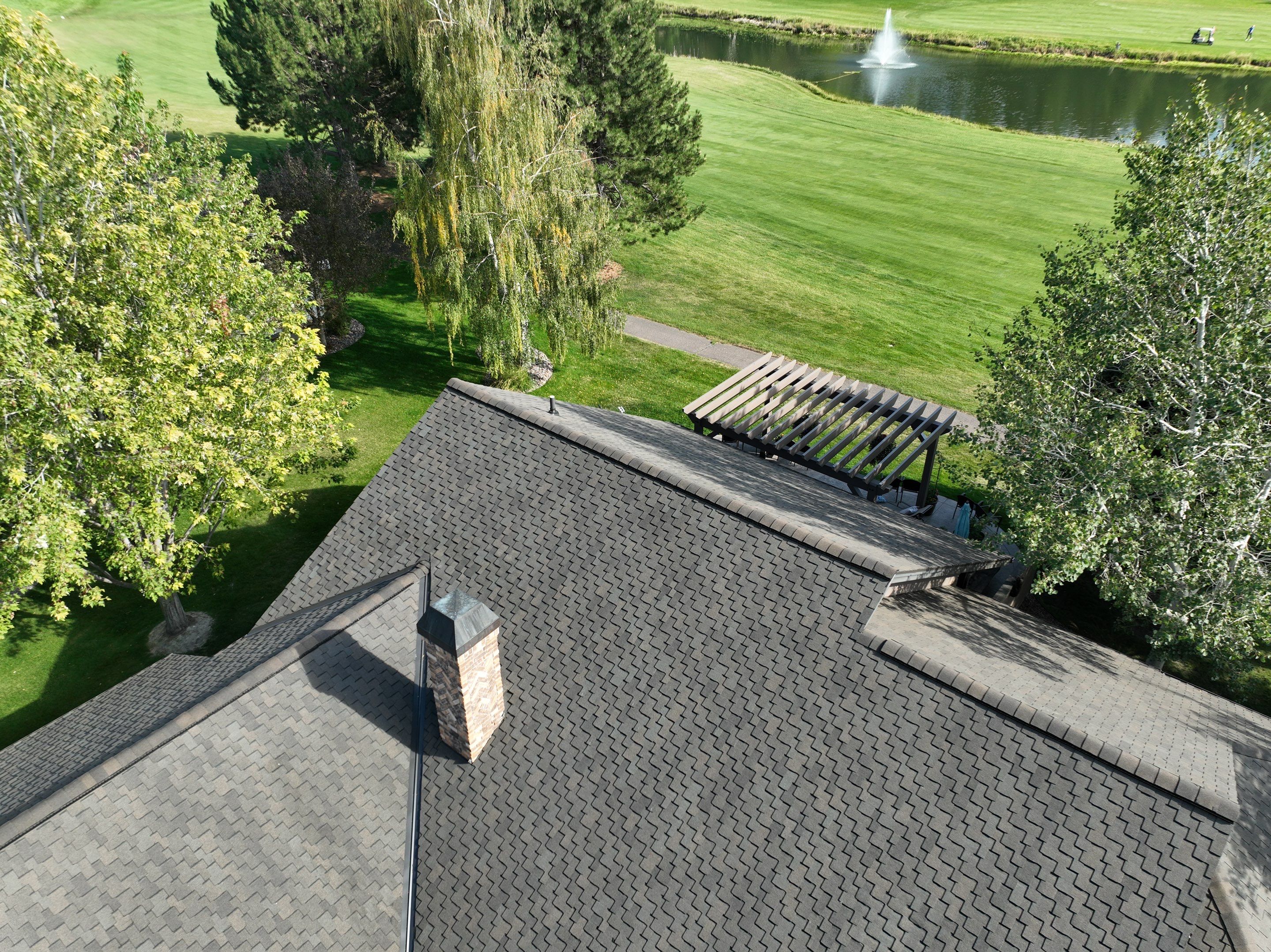 GAF Grand Sequoia - Autumn Brown Blend  by Montana Roofing Solutions