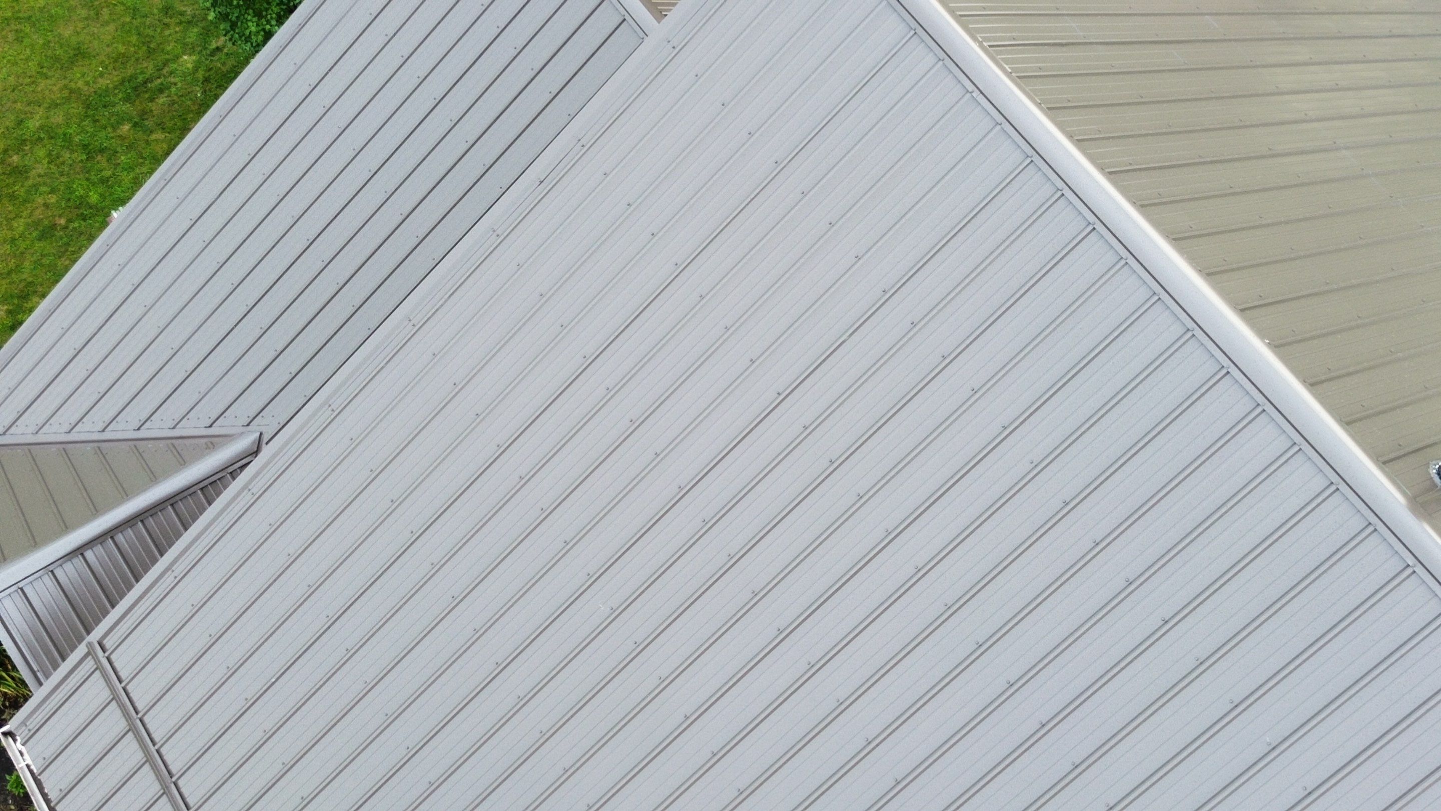 Residential Roofing Installation using Performance Panel Metal - Burnished Slate by RoofX 