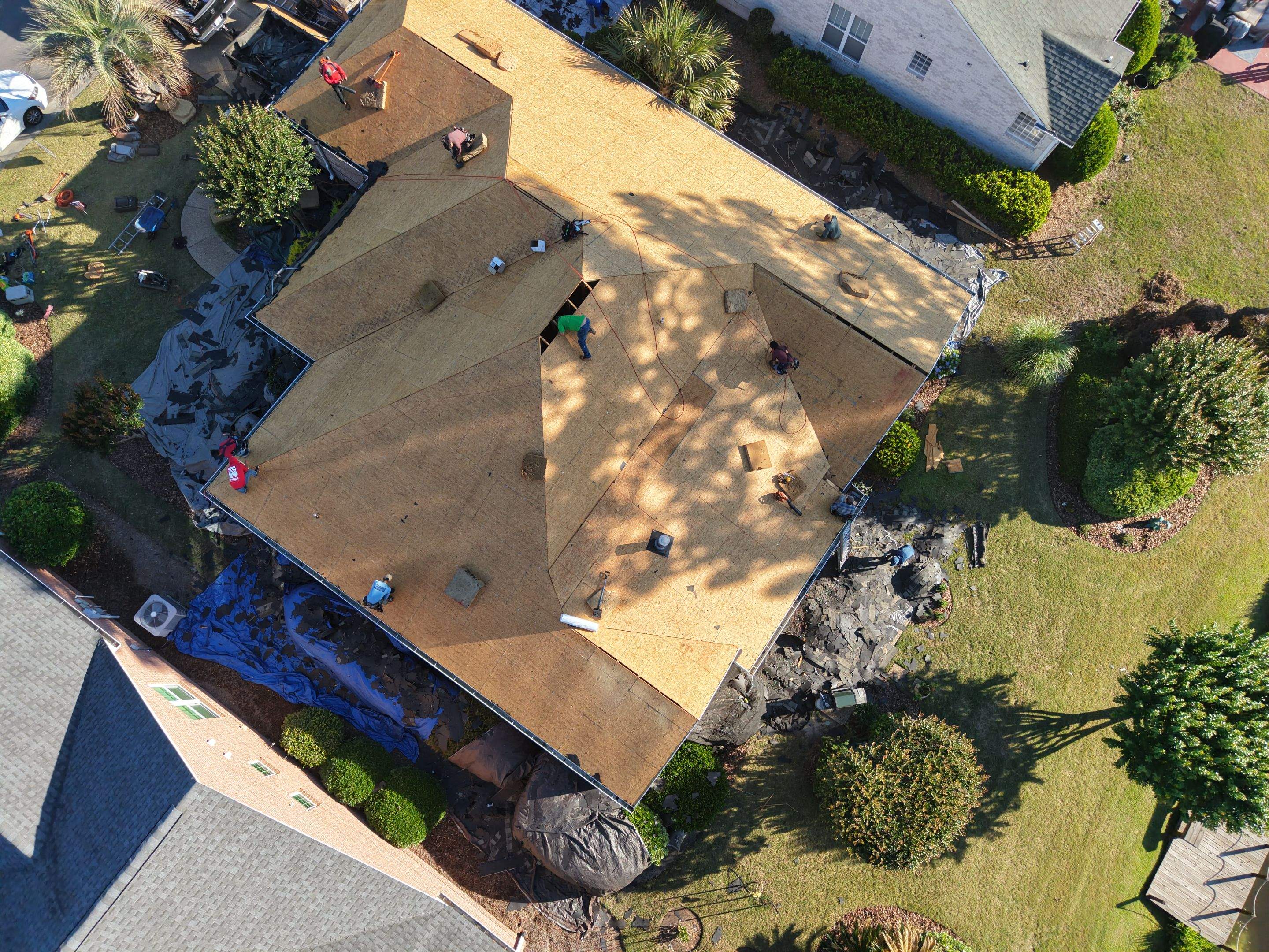 Fortified Roof Replacement in Leland, NC by Local Roofing Contractor using Landmark Pro Colonial Slate by RGR Construction and Roofing, LLC