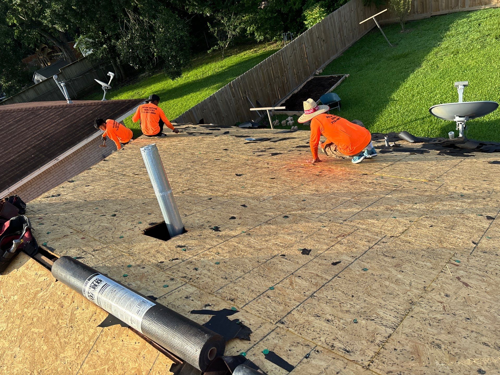 Roof Replacement Houston by Roof Repair Company