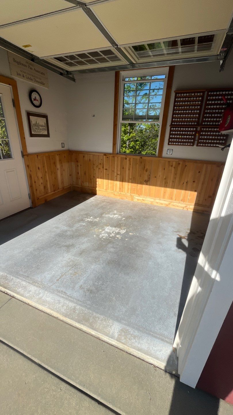 Garage Concrete Coating in Angels Camp by Lancaster Painting