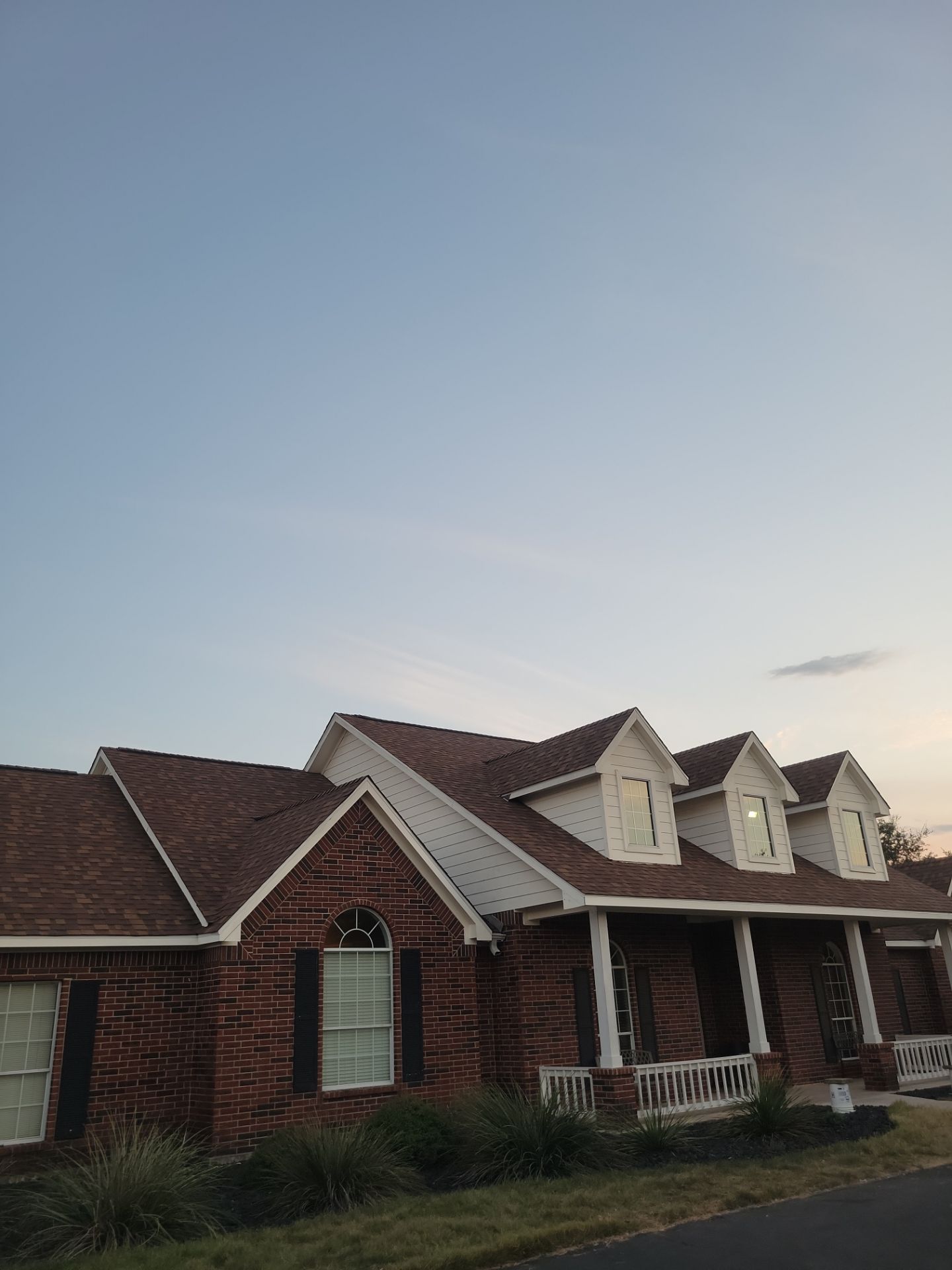 Architectural Shingle Roof Replacement for San Antonio Brick Home by Heaven Sent Roofing, LLC