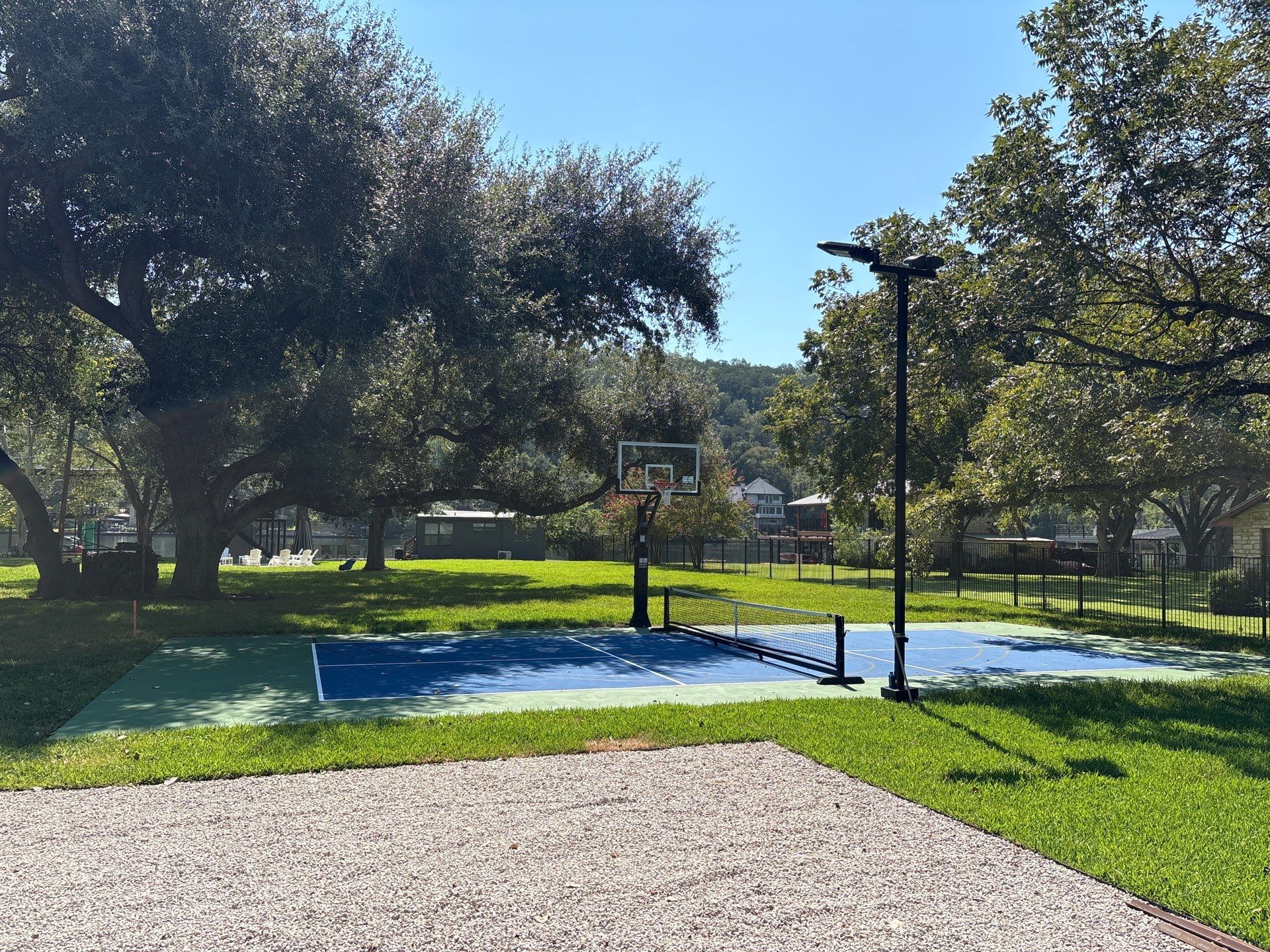 Pickleball Court on Lake Austin by Sport Court Austin