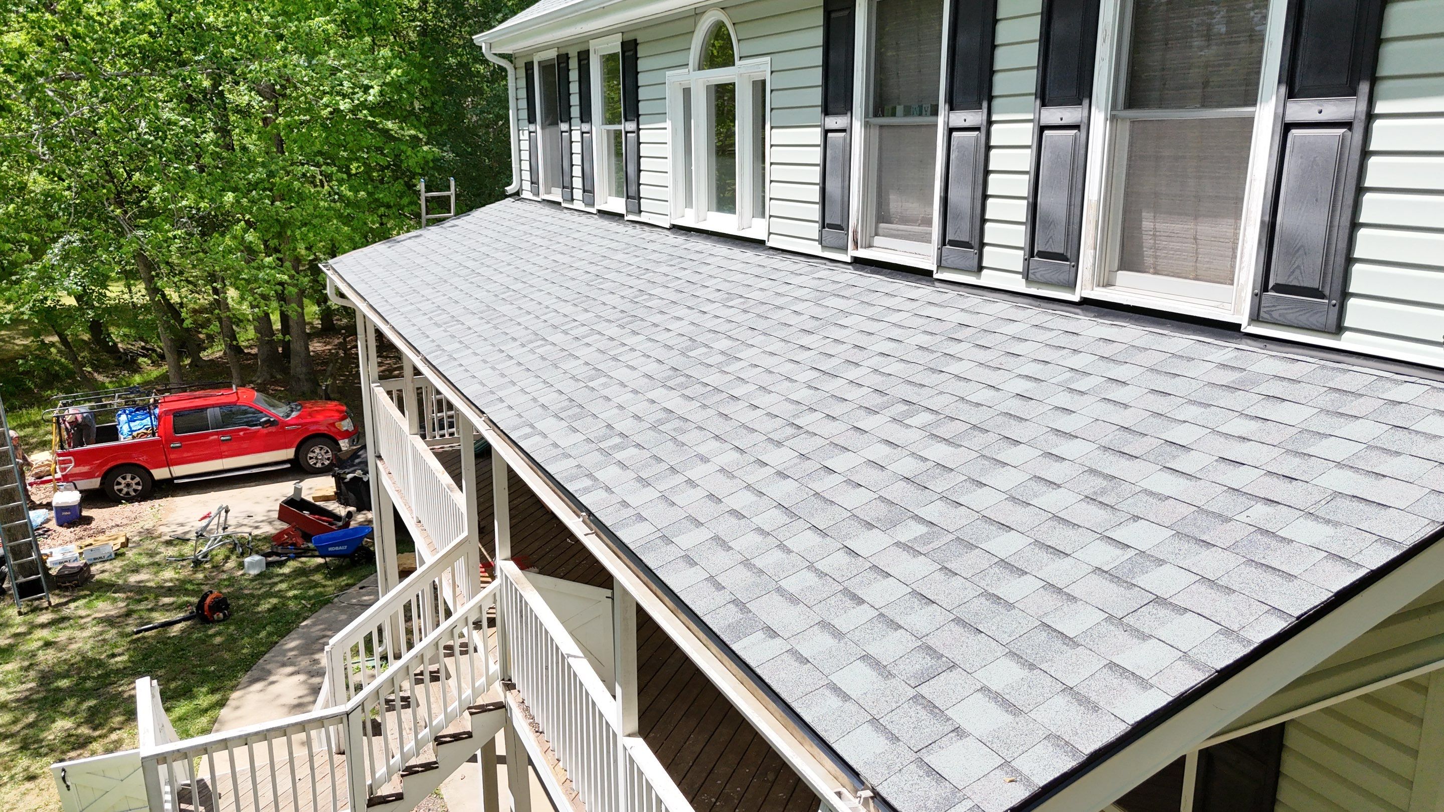 Canton, GA Roof Replacement CertainTeed Landmark Colonial Slate by Reset Roofing