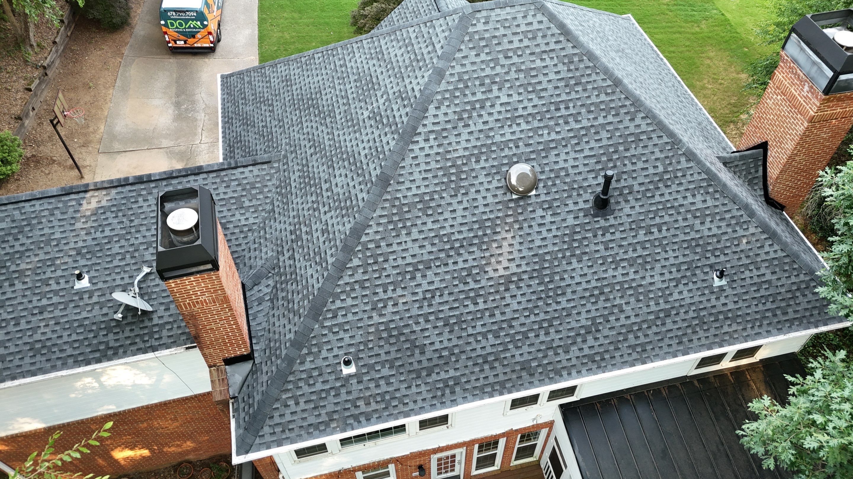  Tynebrae Place Roswell Roof Replacement  by Dom Roofing & Restoration