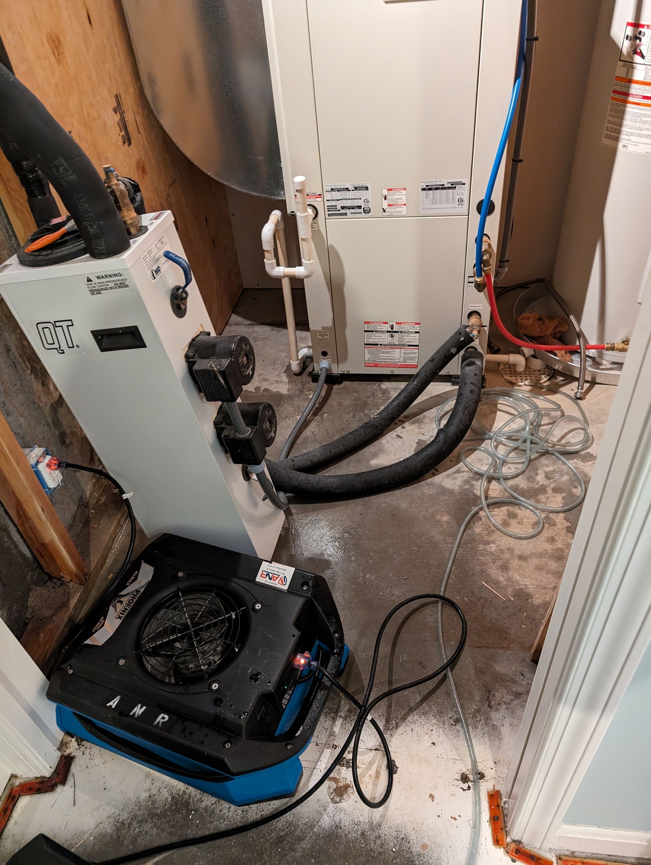 Emergency Service Flood in Basement by ANR Restoration