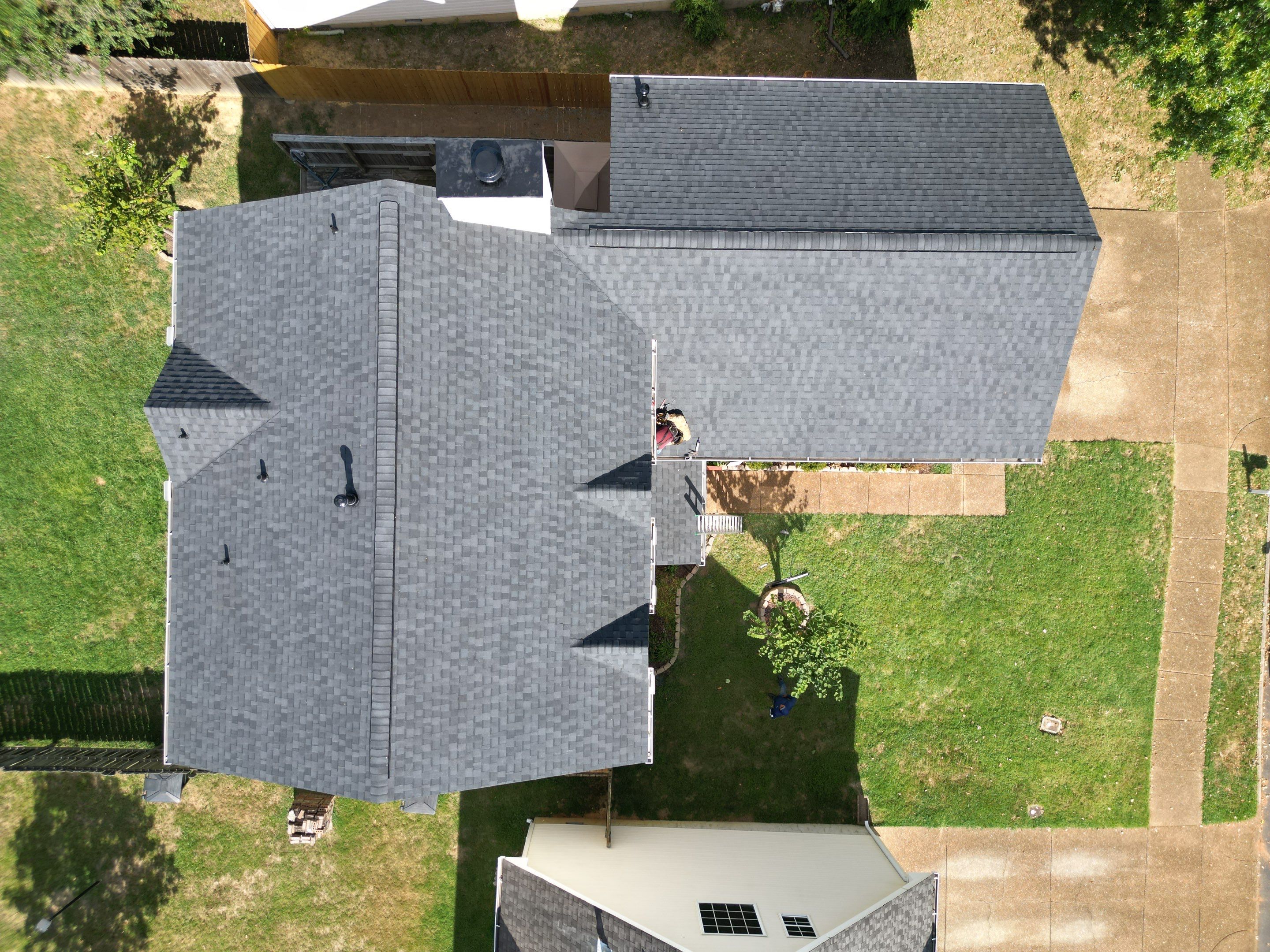 Moire Black Re-Roof by Royal House LLC