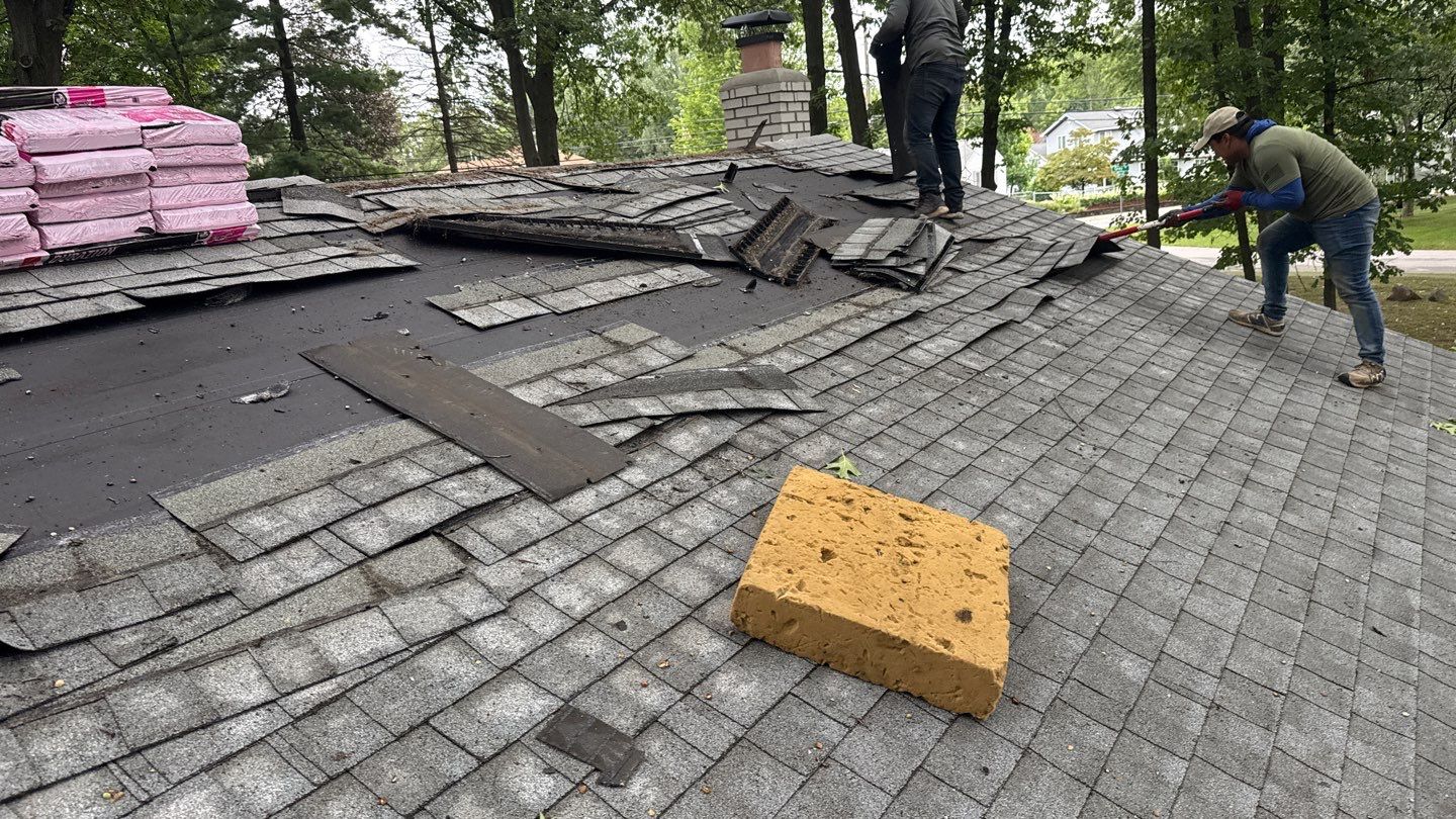 Roof Replacement using Owens Corning Estate Gray by 180 Contractors