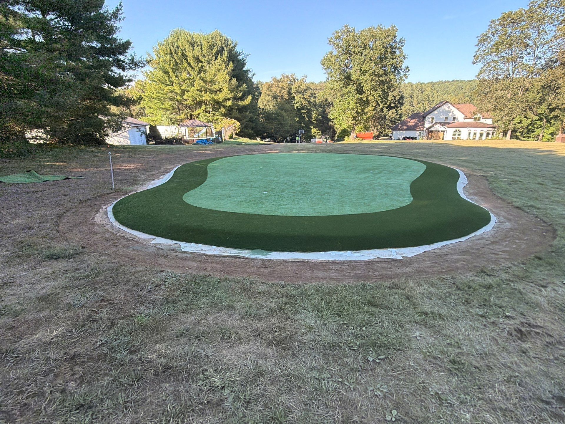 Airbnb Custom Green Install by Hocking Hills by Southwest Greens Midwest