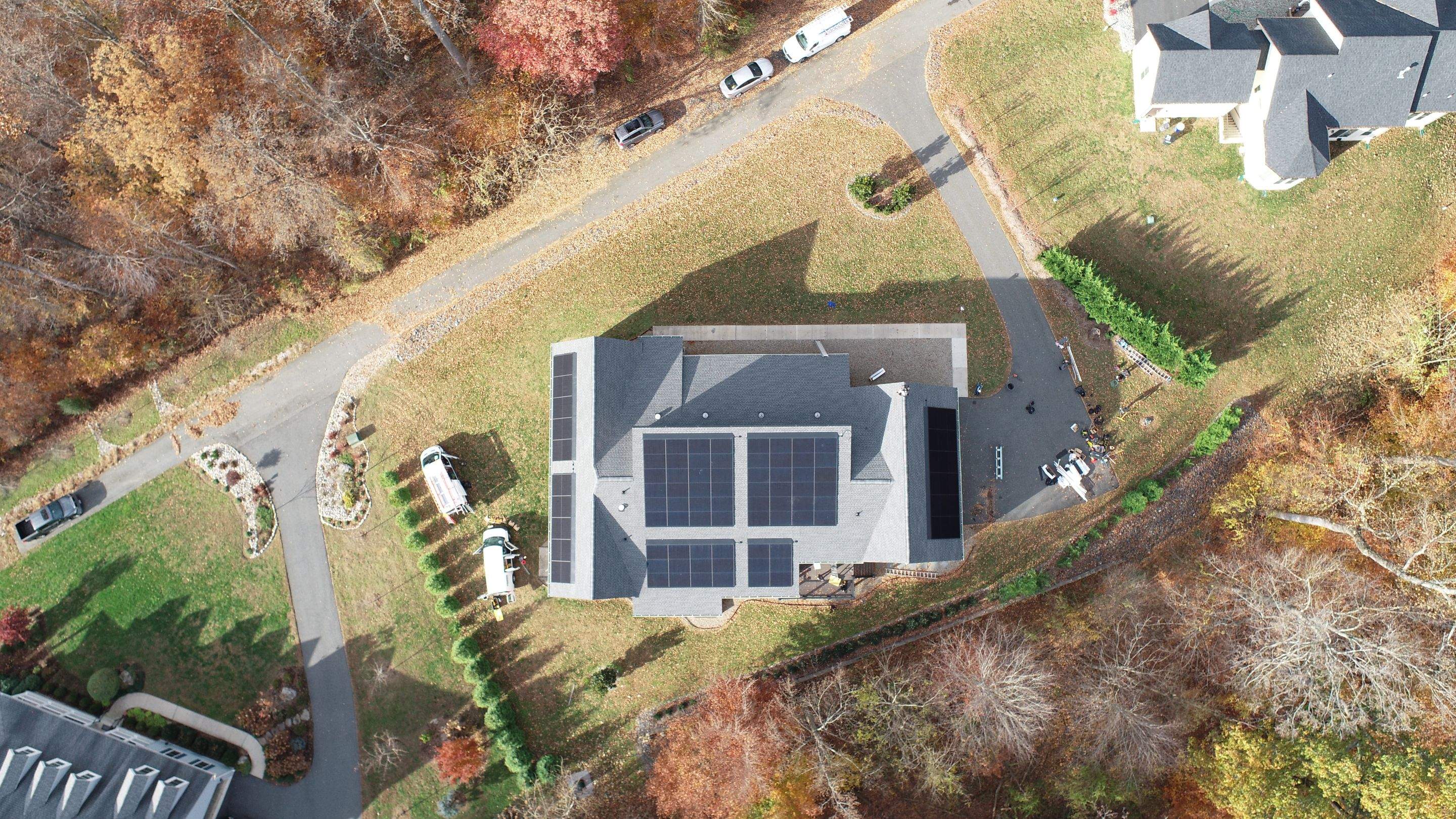 Solar Roof using GAF Decotech integrated panels by American Home Contractors
