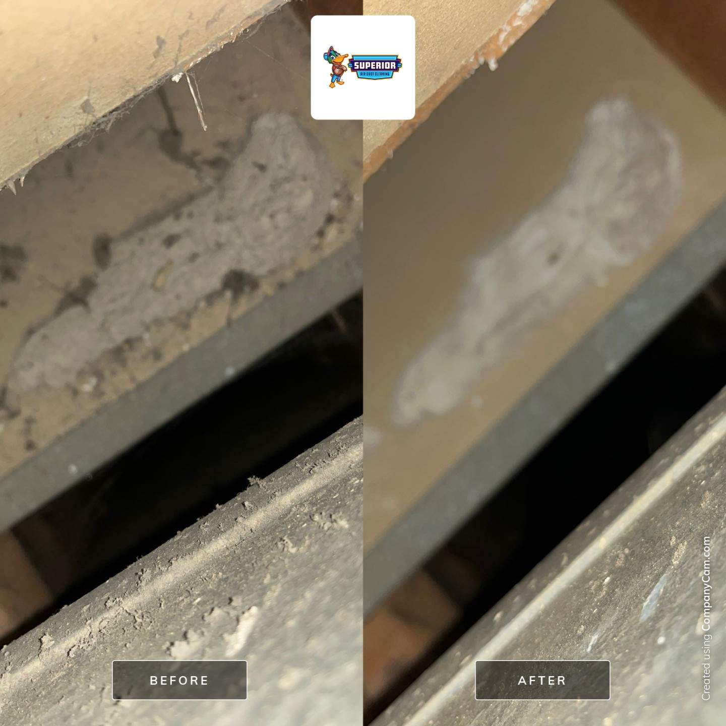 Air Duct Cleaning With a Vacuum Truck in Glenshaw, PA. by Superior Air Duct Cleaning