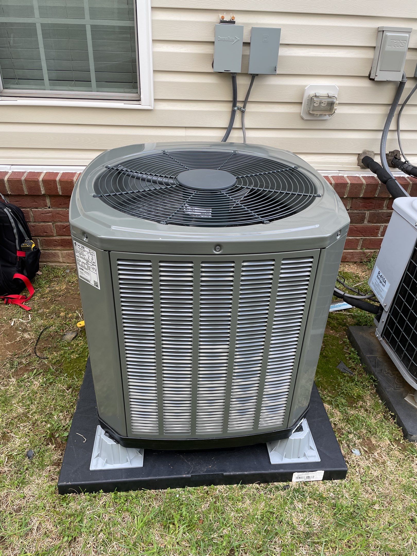 Trane 14 seers AC system & 92% efficiency gas furnace by Pro Sky Services