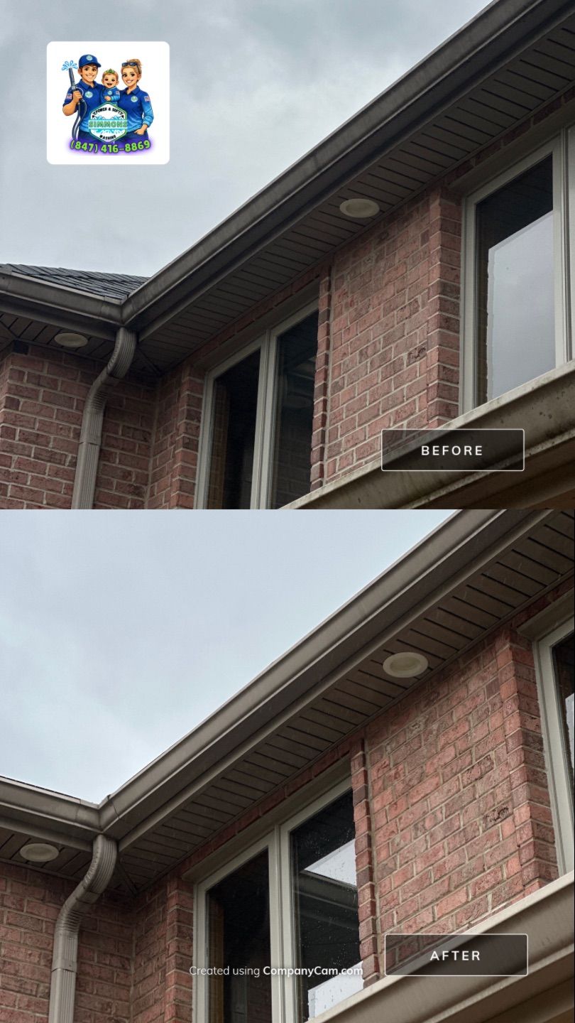 Project in Addison by Simmons Power & Soft Washing