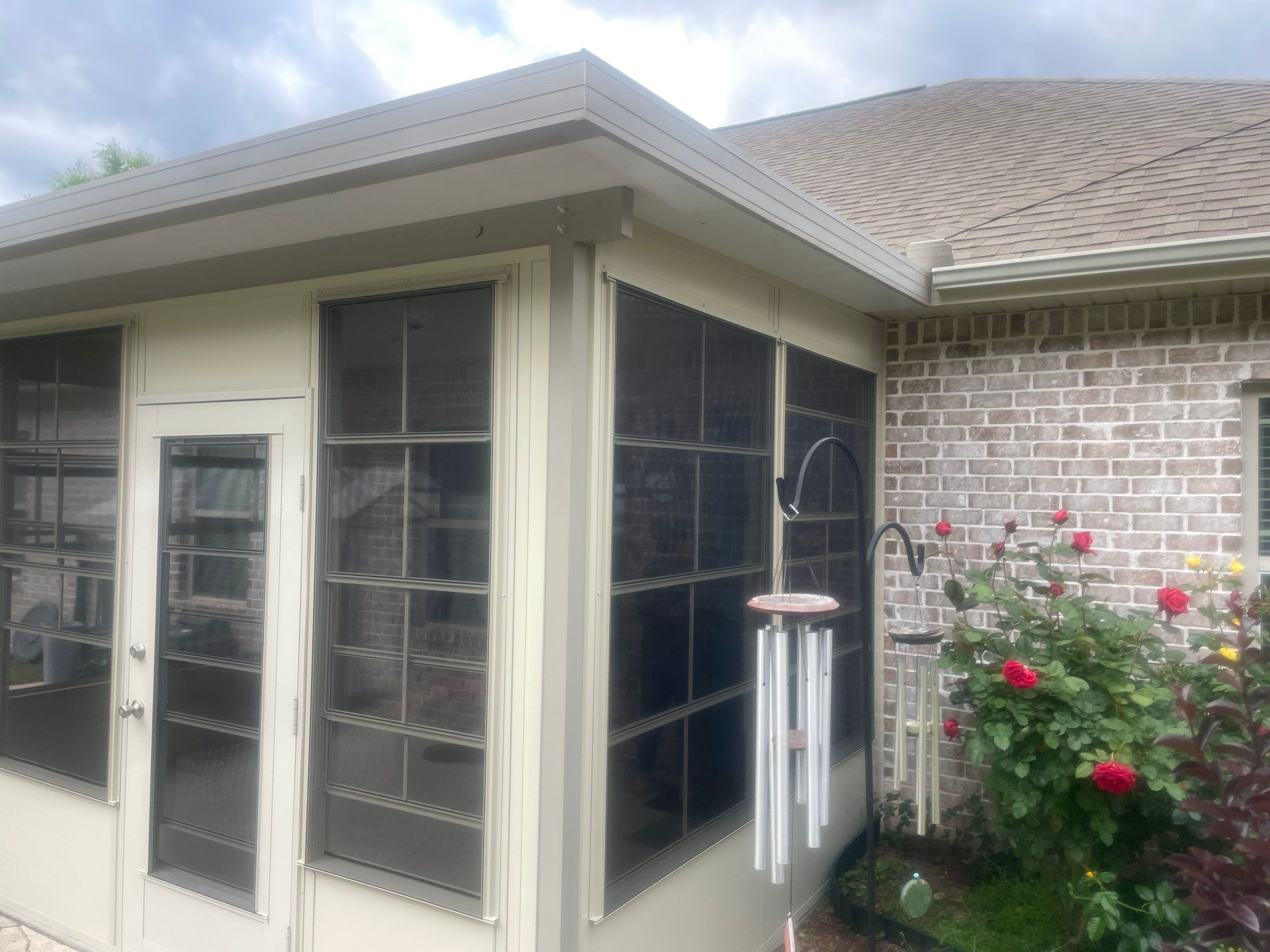 Patio Cover & Screen Room w/Vinyl 4-Tracks by Titan Sunrooms