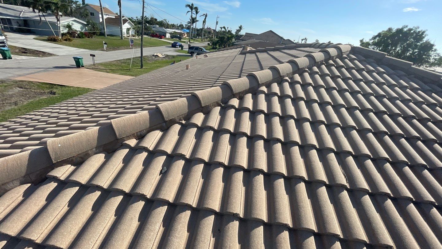 Residential Roofing Repair using Concrete Tile by Four Peaks Roofing