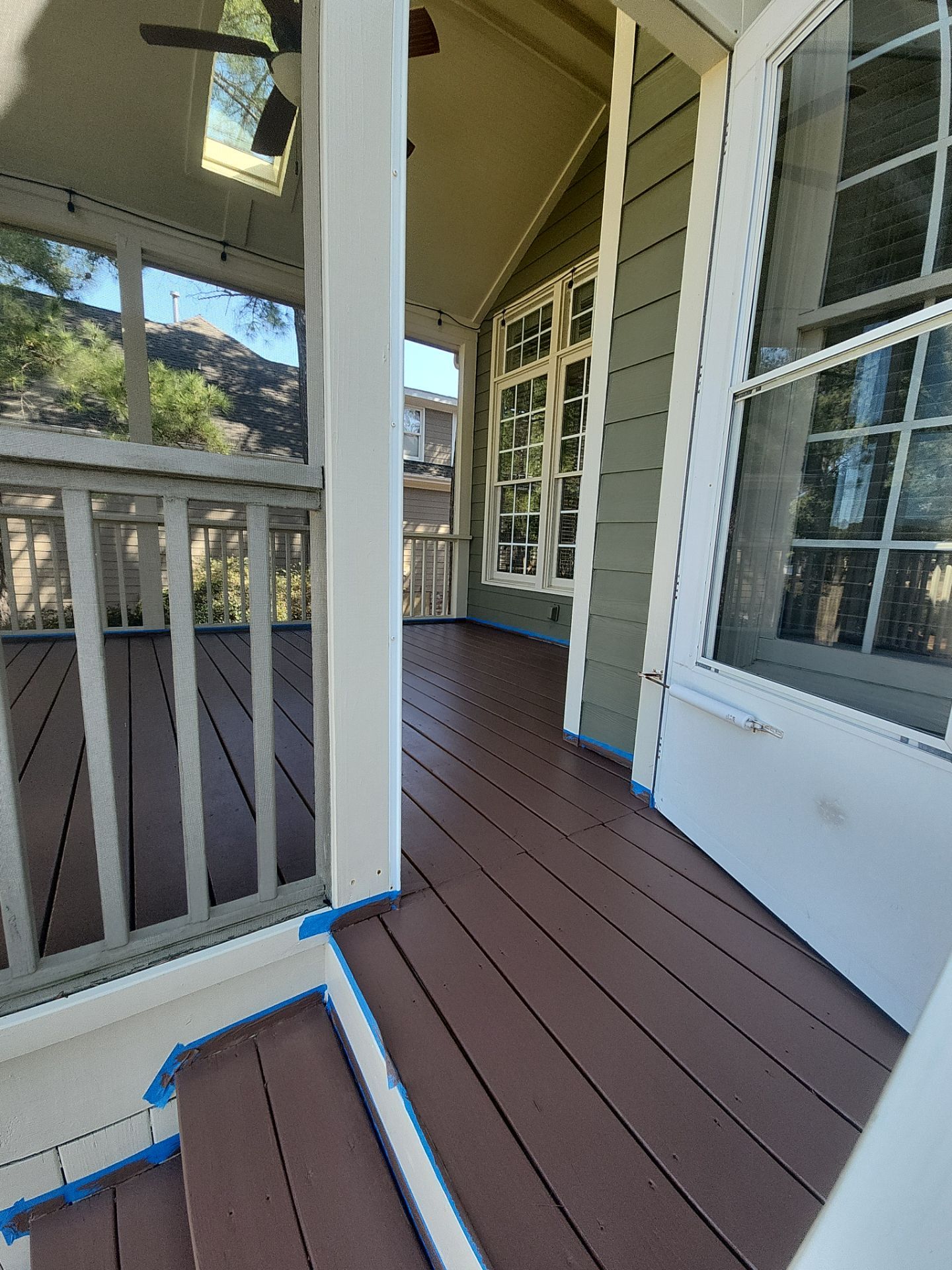 Deck using AcryFin by DuraSeal