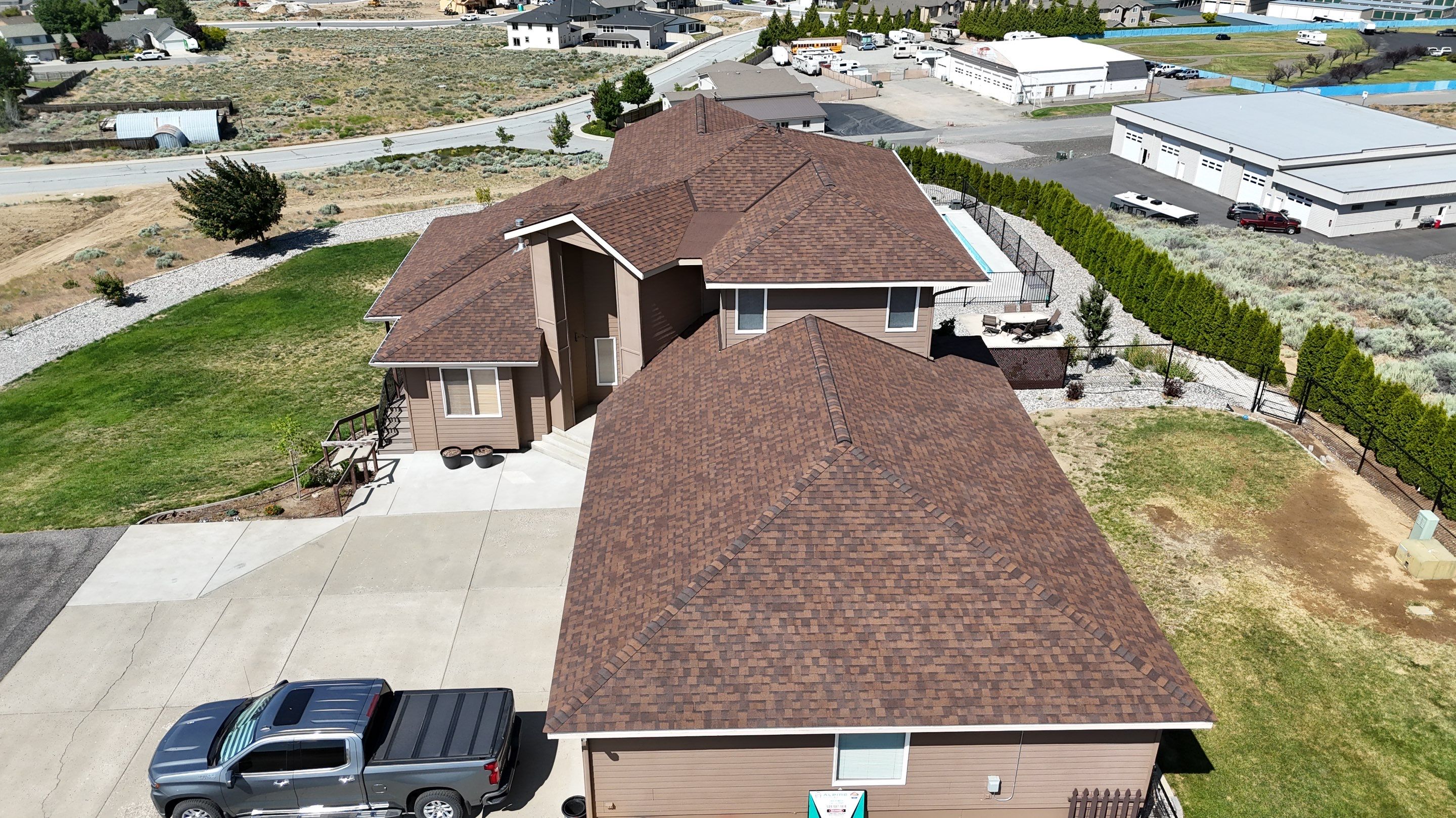 Gun Club Rd East Wenatchee Washington by Alpine Roofing