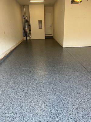 Garage Floor Coating using Nightfall