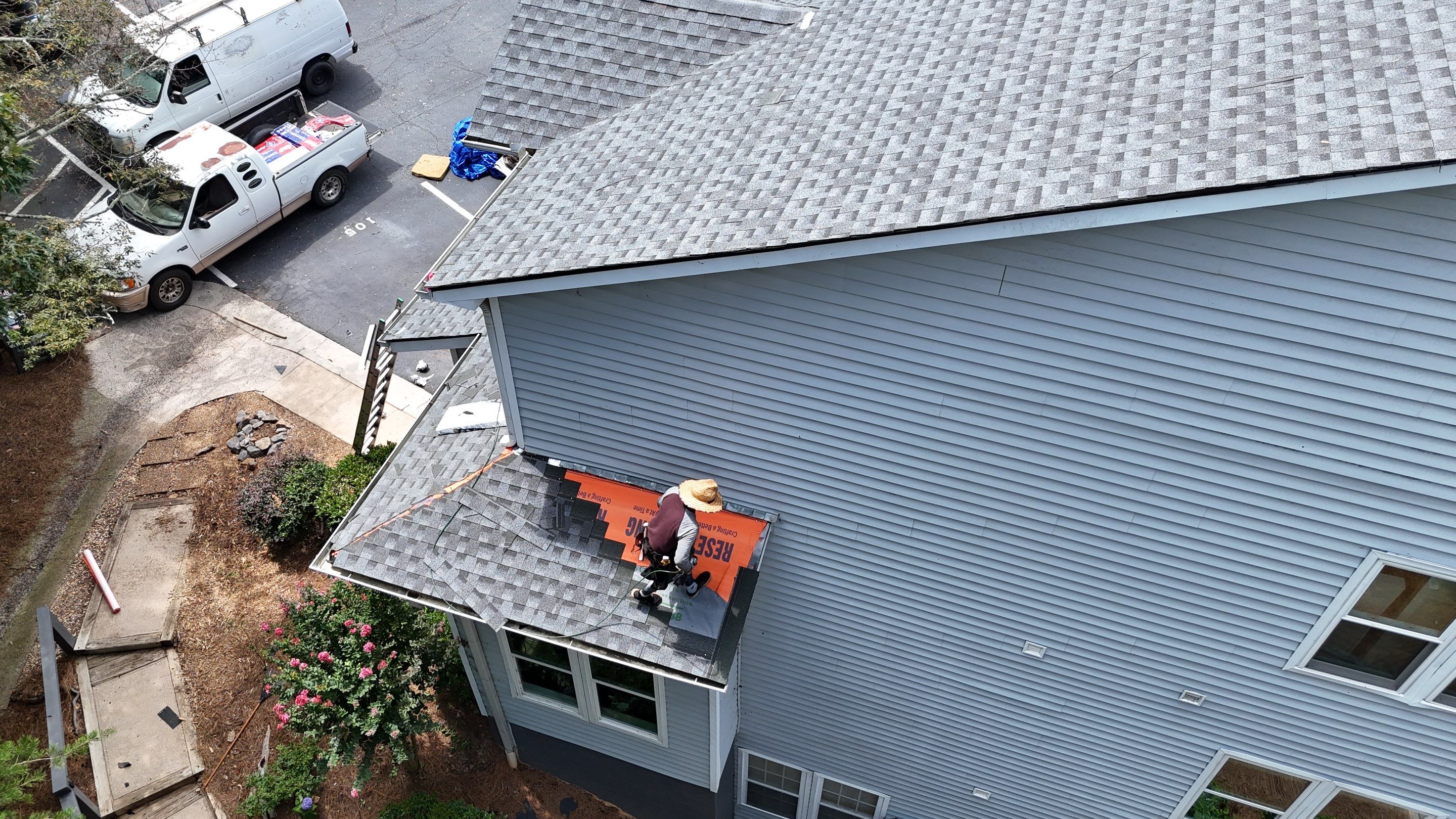 Cumming, GA Roof Replacement GAF Timberline HDZ Pewter Gray by Reset Roofing