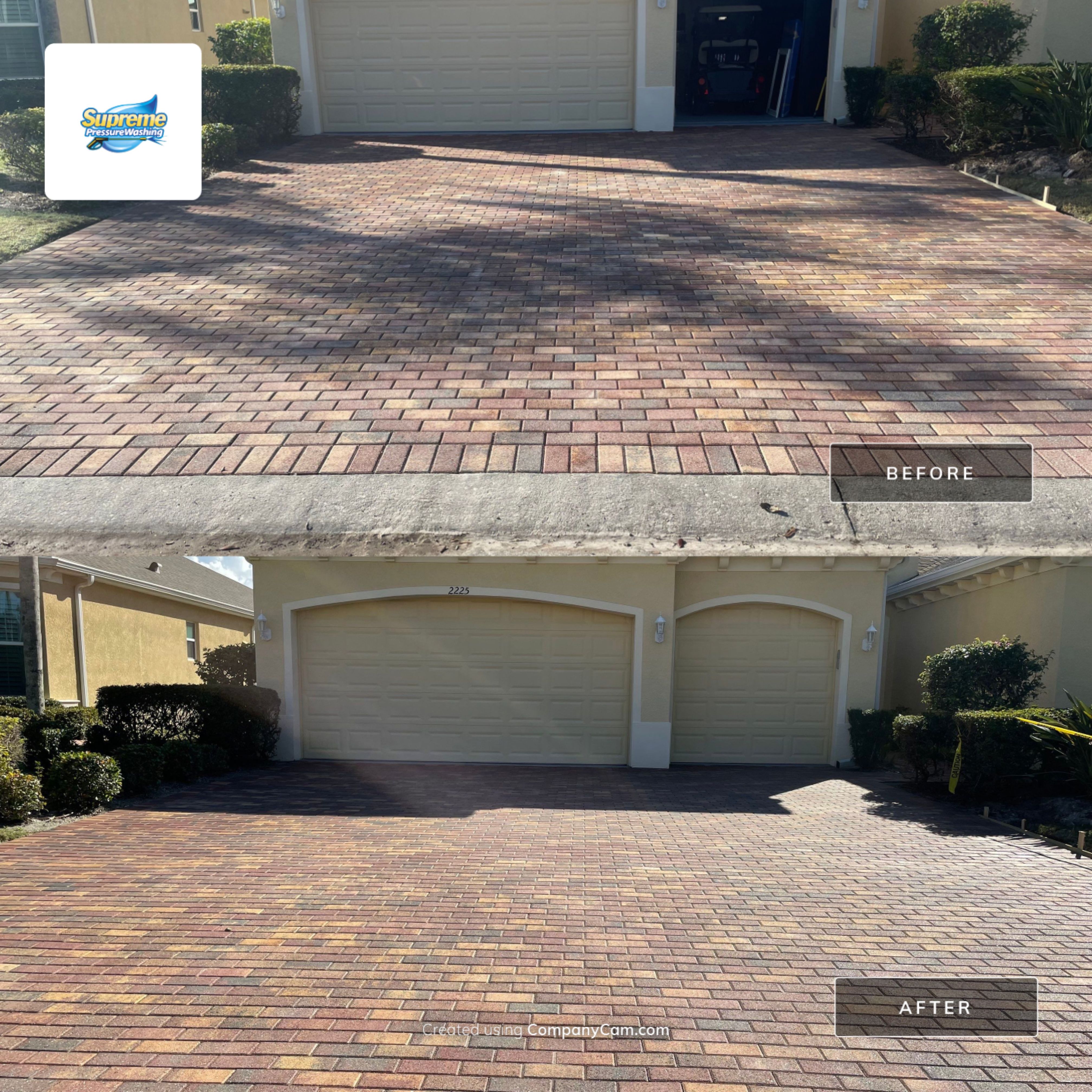 Paver Cleaning and Sealing in Sun City Center by Supreme Paver Experts