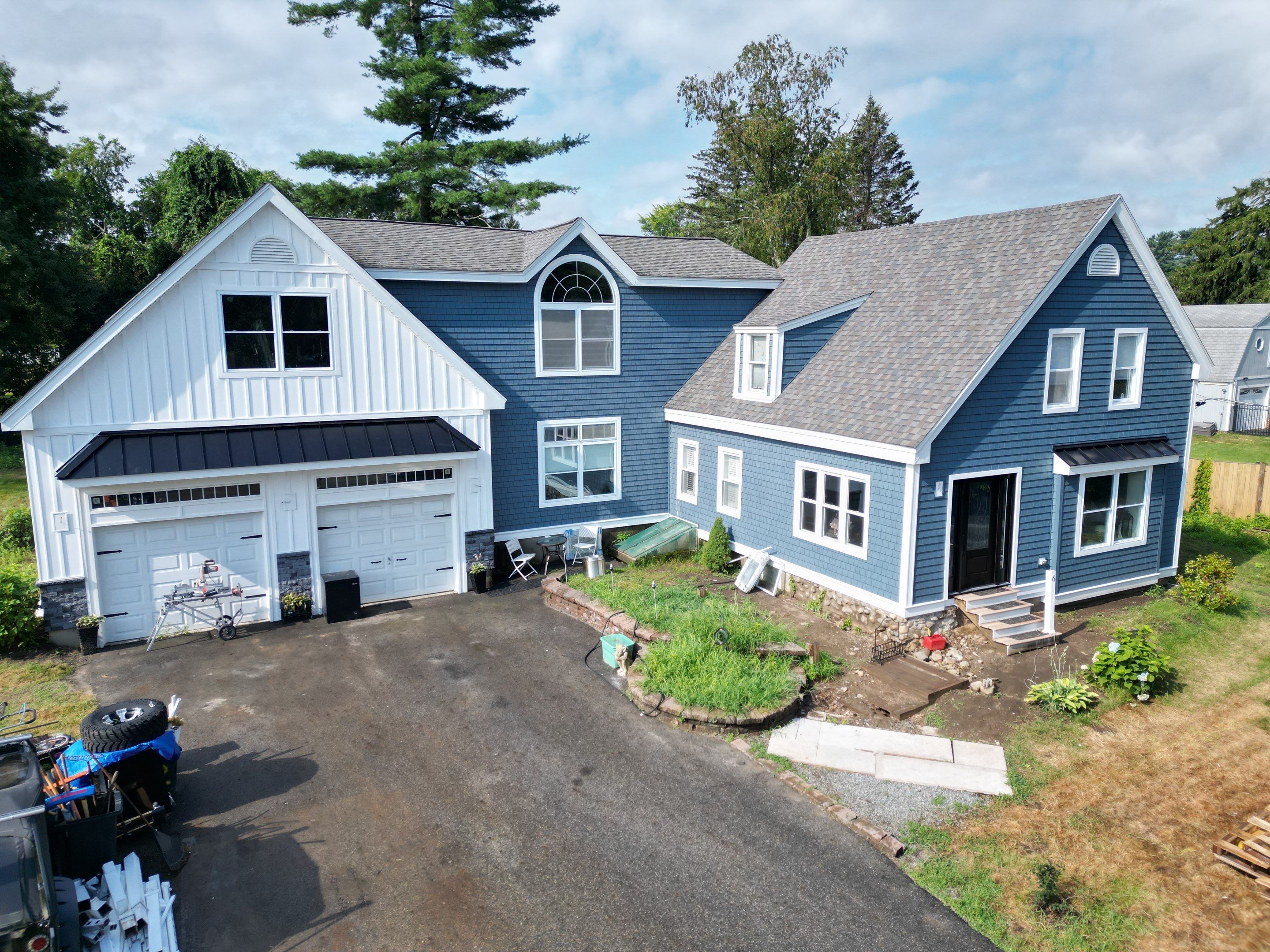 Premium Mixed-Material Siding Installation in North Billerica, MA by Mighty Dog Roofing of Greater Middlesex County