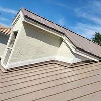 24ga 1" Nail-Strip Buckskin by Total Roofing System The Metal Roof Experts