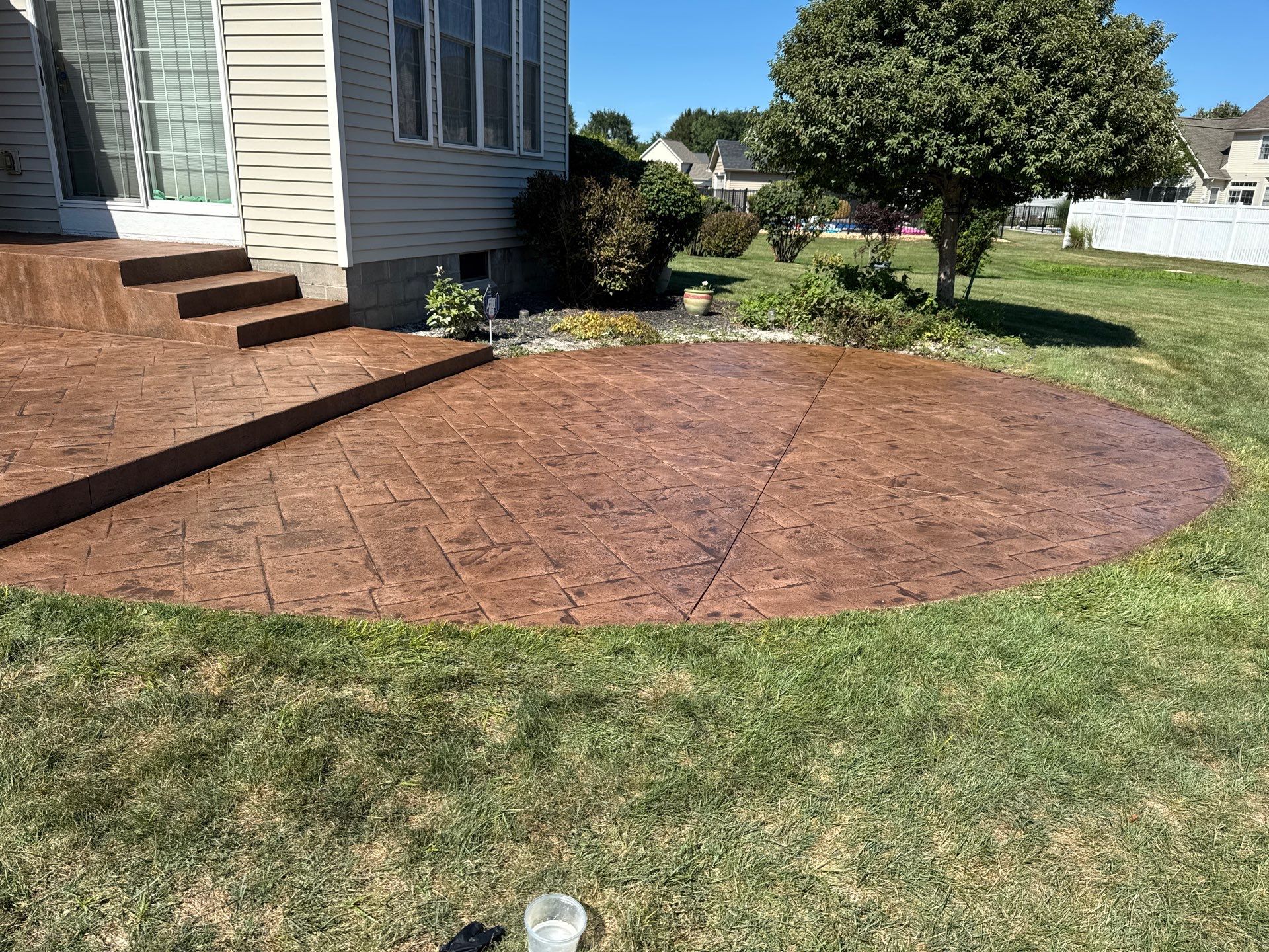 Patio Recolor/Reseal by NG Masonry & Construction LLC