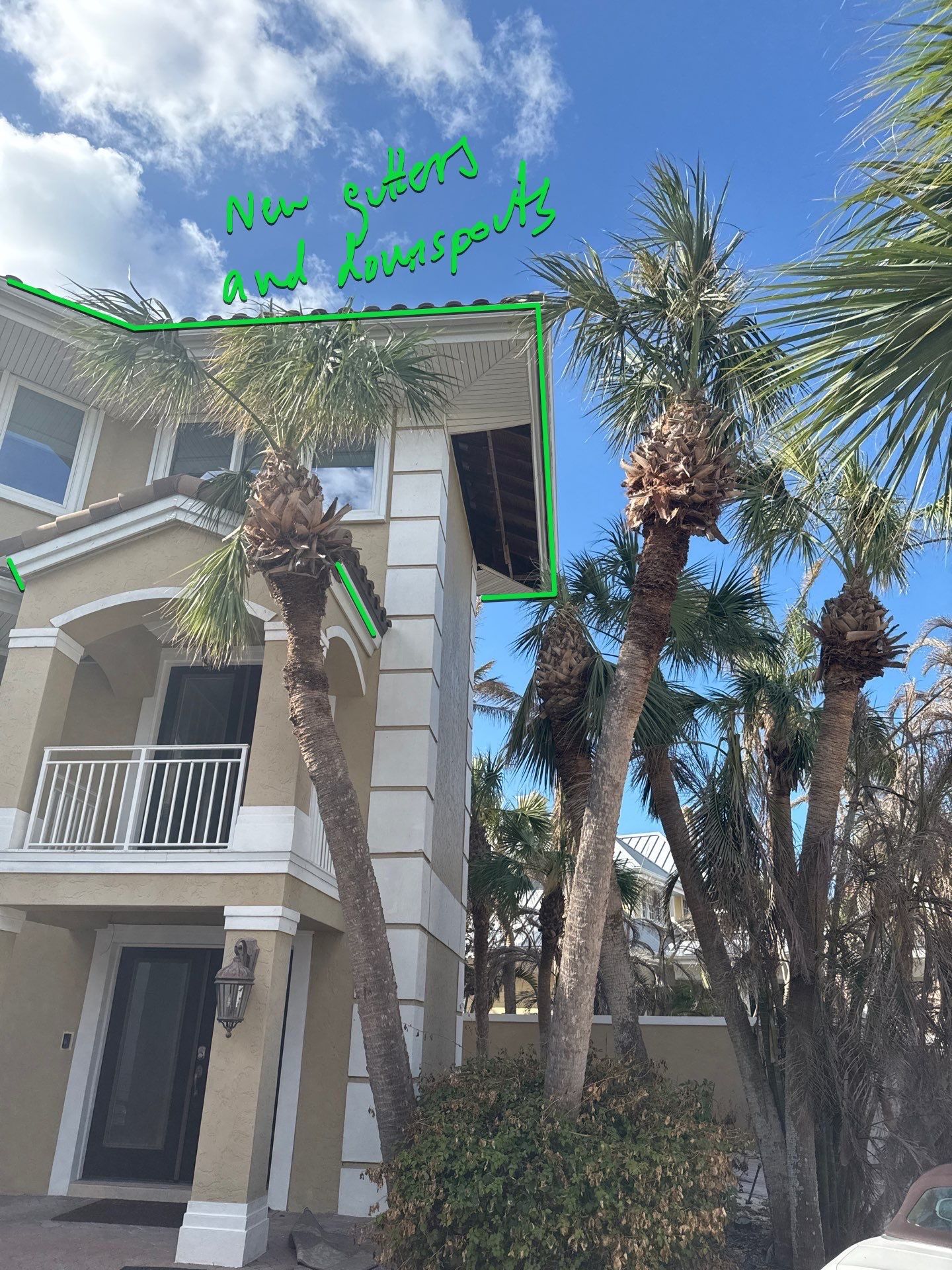7-Inch Seamless Gutters Installation in Nokomis FL by Gutter Professors
