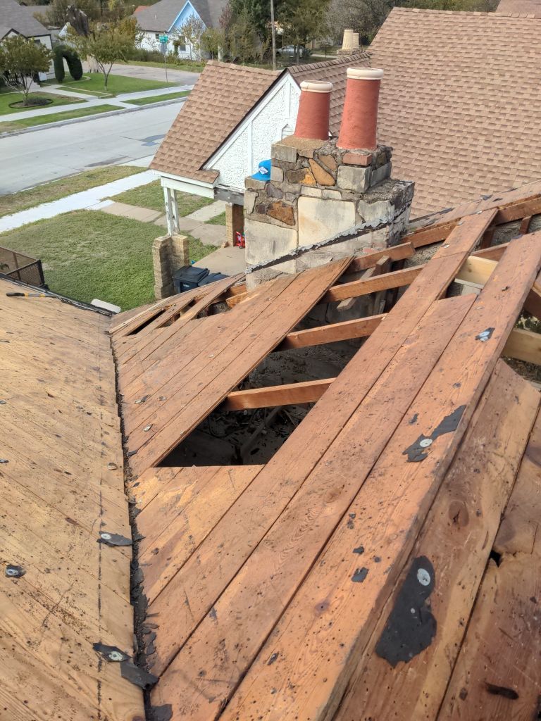 Roof Replacement in Central Fort Worth by Blackforest Roofing