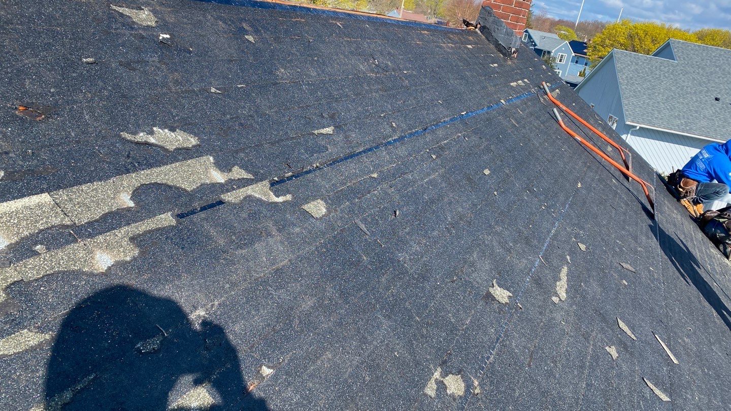Residential Roofing Installation using Owens Corning Duration Slatestone Gray by A Plus Exterior