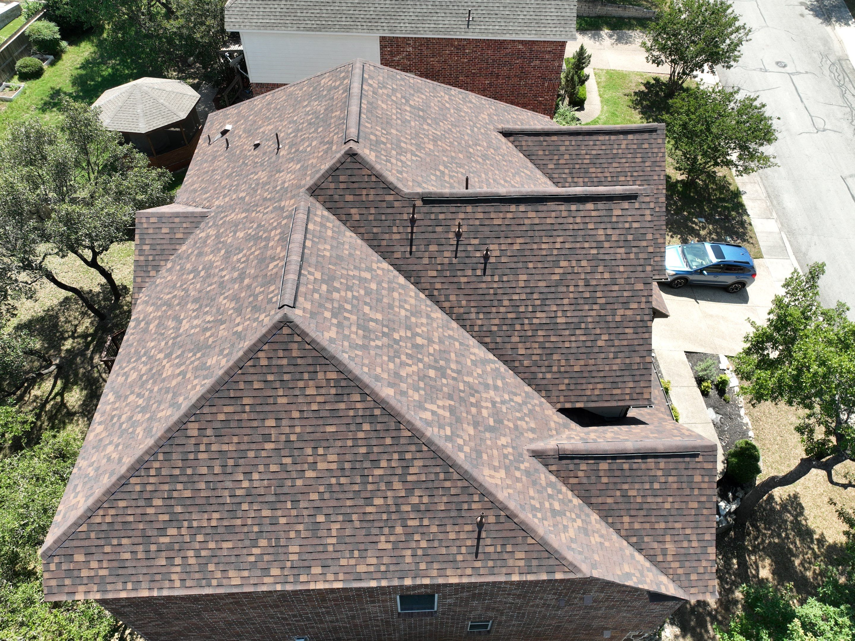 Residential Roof Replacement using Owens Corning 30 year Architectural Shingles by Premier Roofing and Contracting