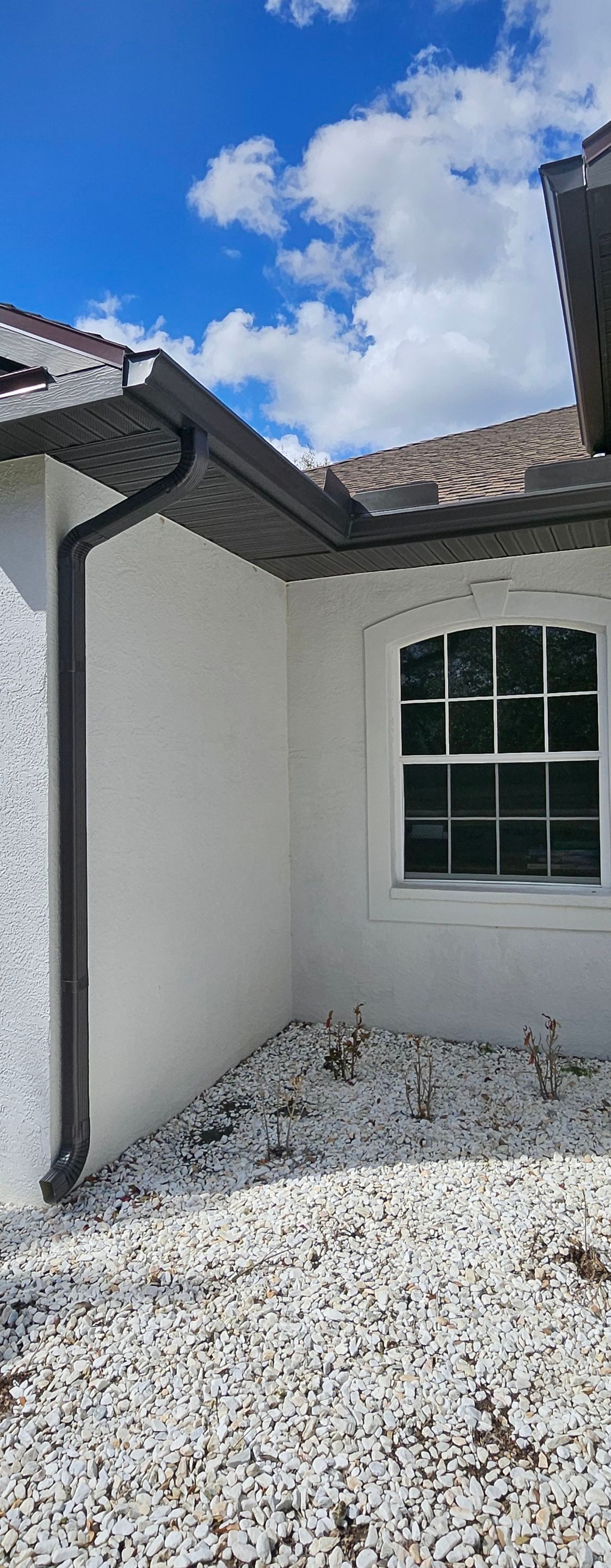 Gutter Guards Installation and New seamless gutters using Leaf Guard in Bradenton Fl by Gutter Professors