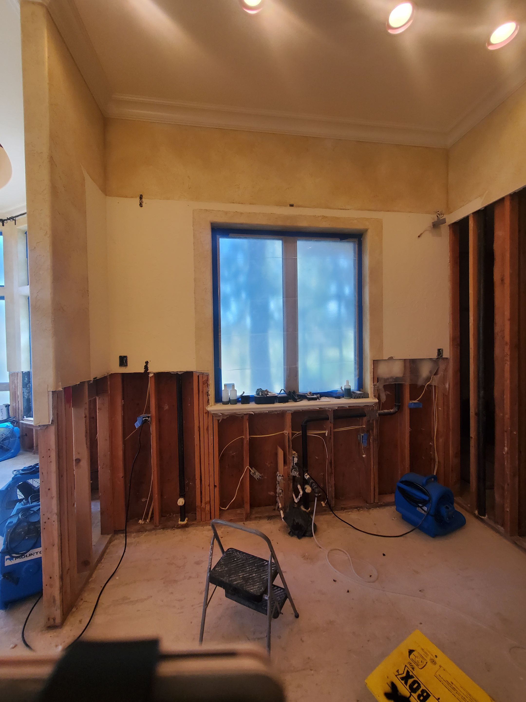 Property Affected by Severe Water Damage by Construction Now LLC