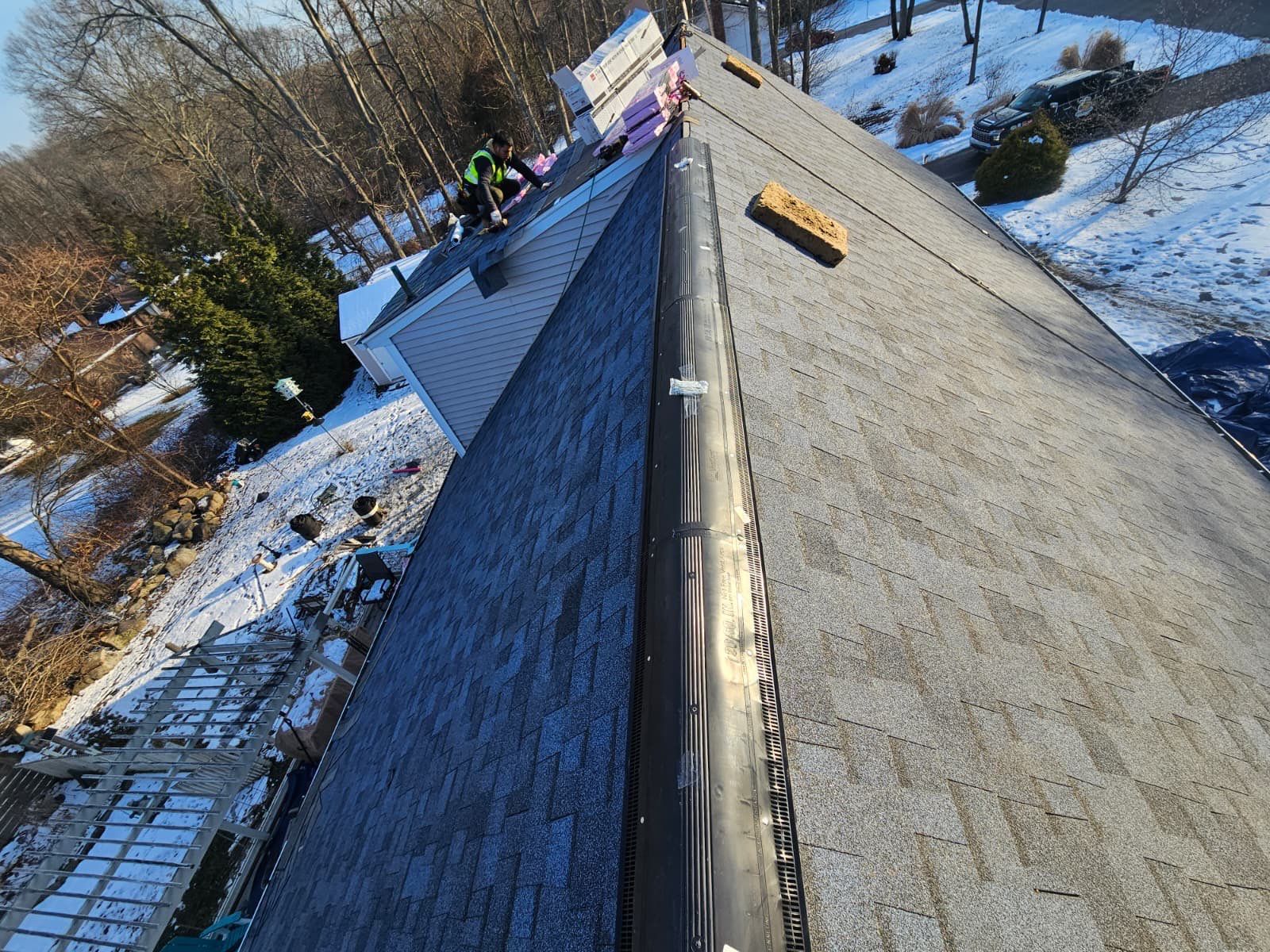 Owens Corning Duration: Harbor Blue in Norwich by Golden Shield Roofing