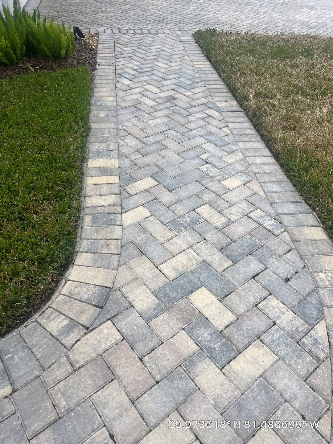 Pavers using Concrete Sealant by DuraSeal
