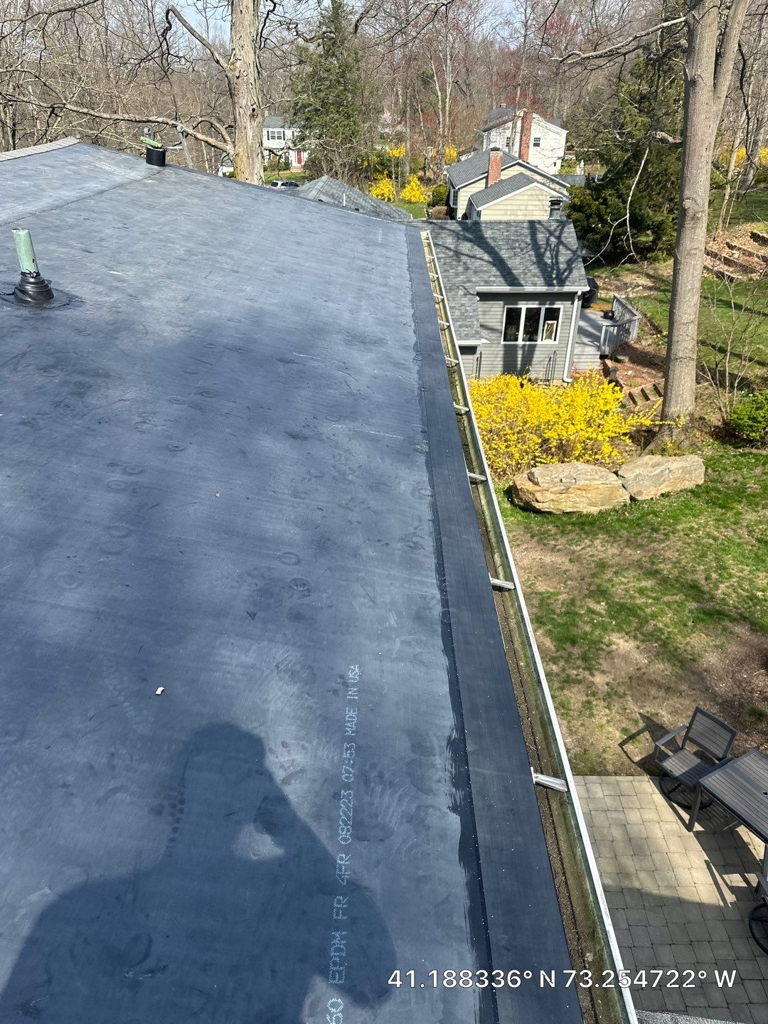 Residential Roofing Installation using Tamko Slatestone gray by A Plus Exterior