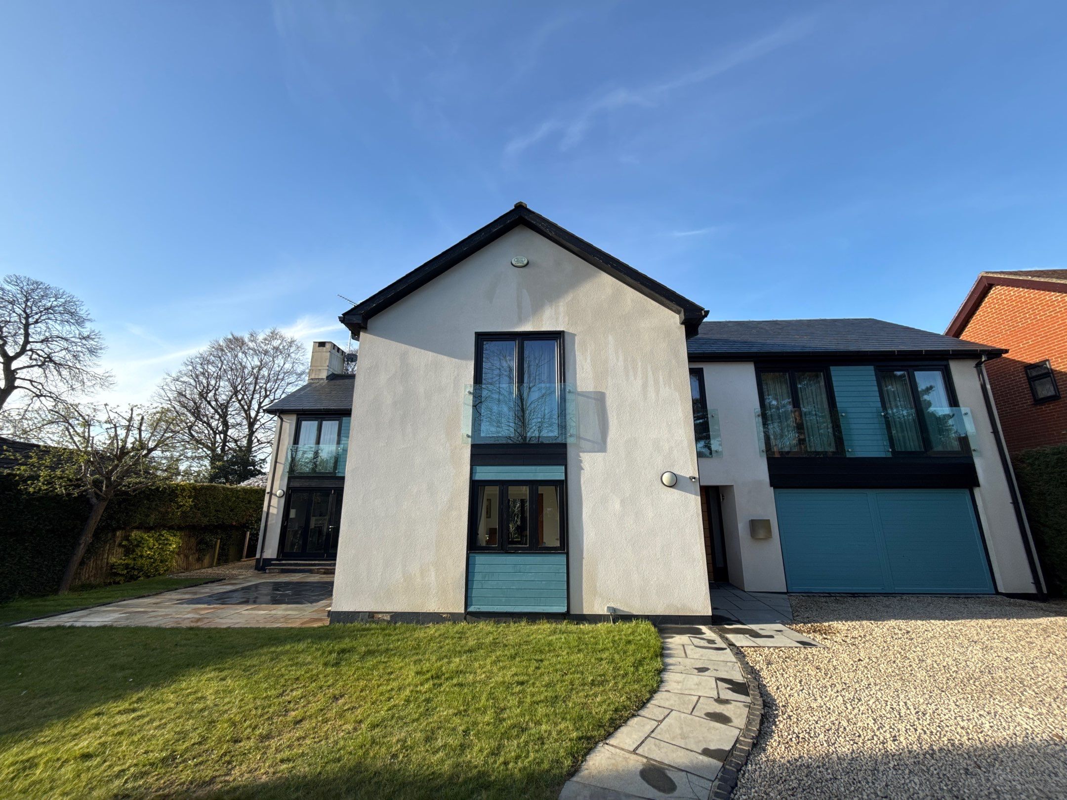 Render and Roof clean using Softwash Equipment by Ges Exterior Cleaning ltd