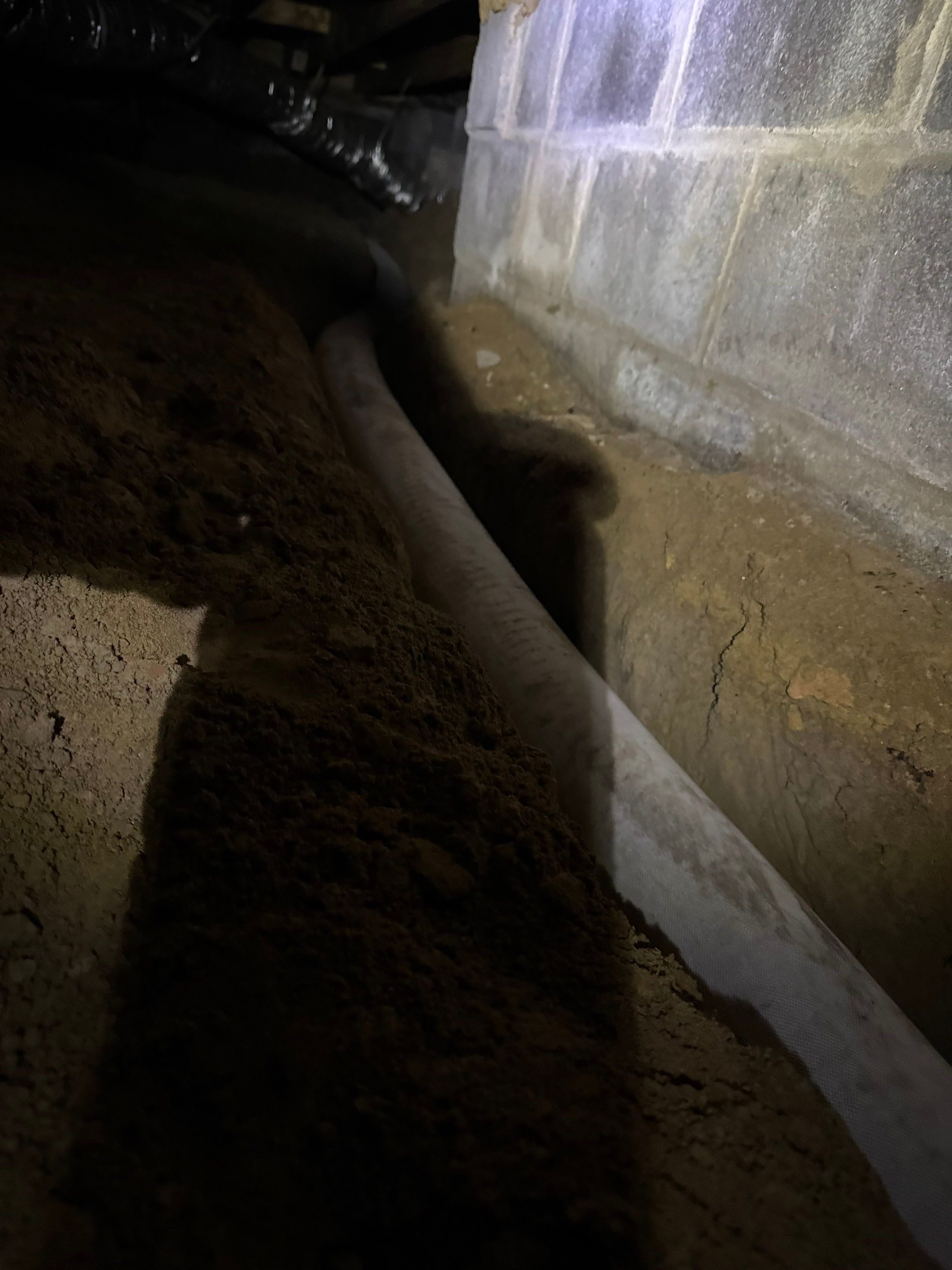 Project in Carrsville by Patriot Crawl Space Repairs