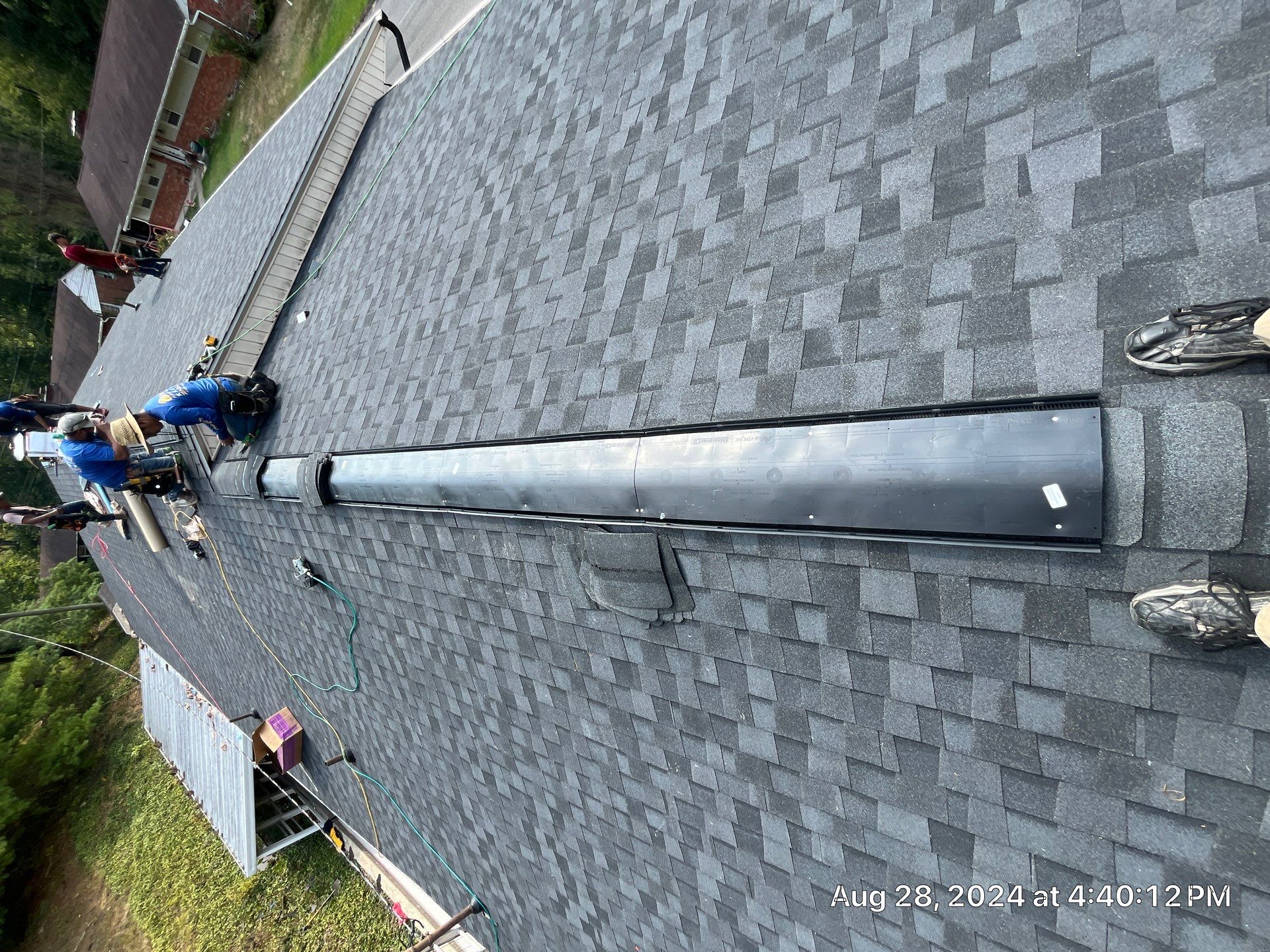Residential Roofing Installation using Certainteed Landmark Pro Shingles by Fahey Roofing + Contracting