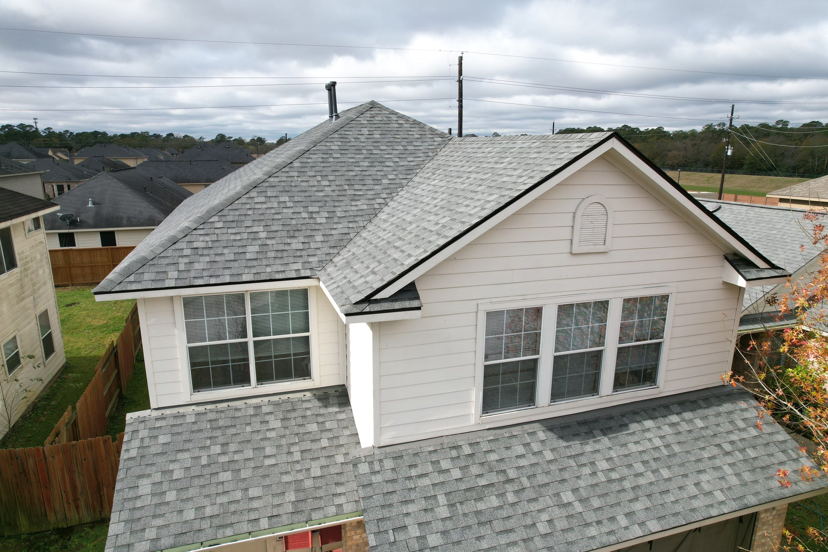 Silver Birch Shingles by Reimagine Roofing