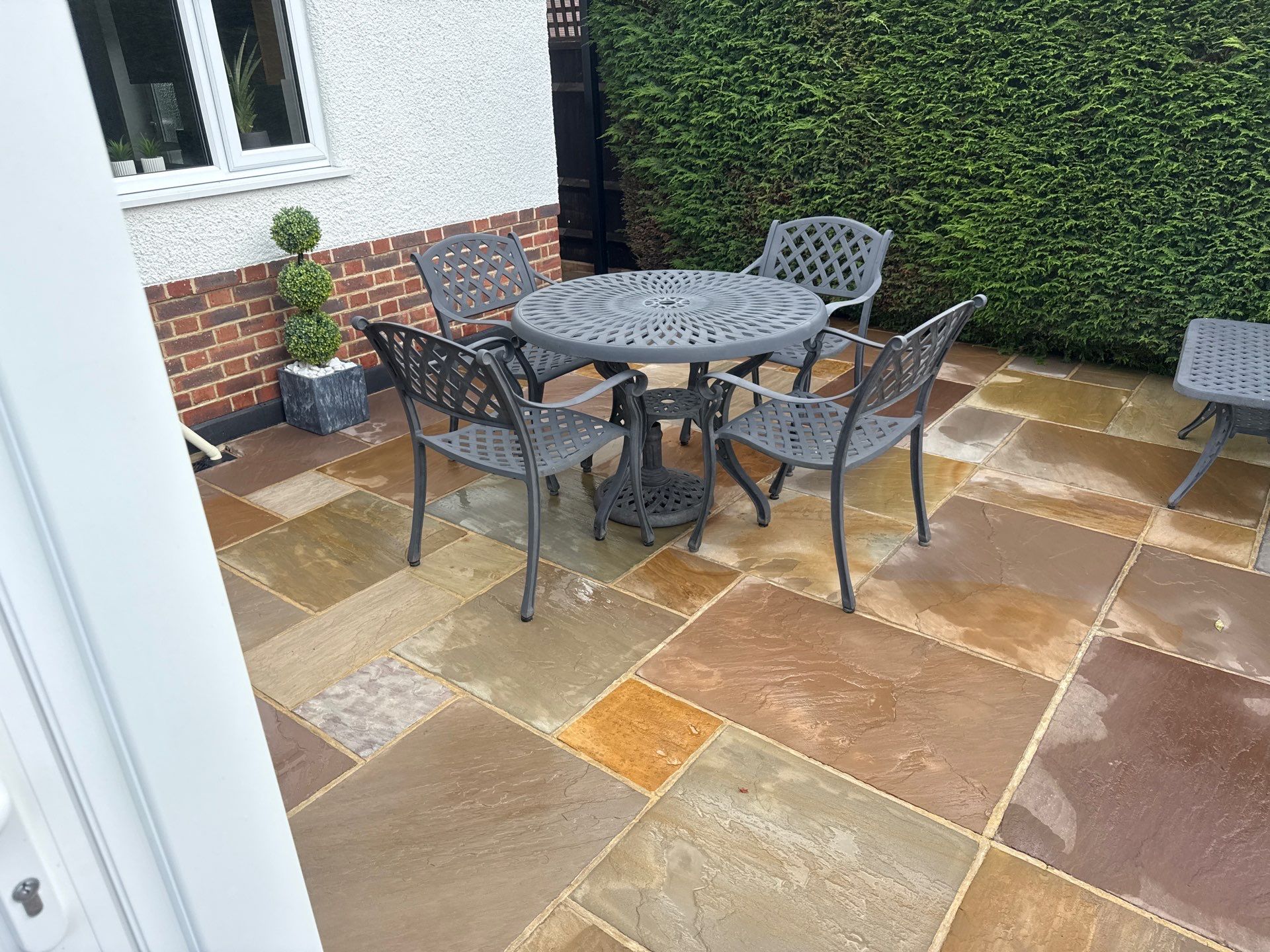 Patio and Lean to clean Epsom by Ges Exterior Cleaning ltd