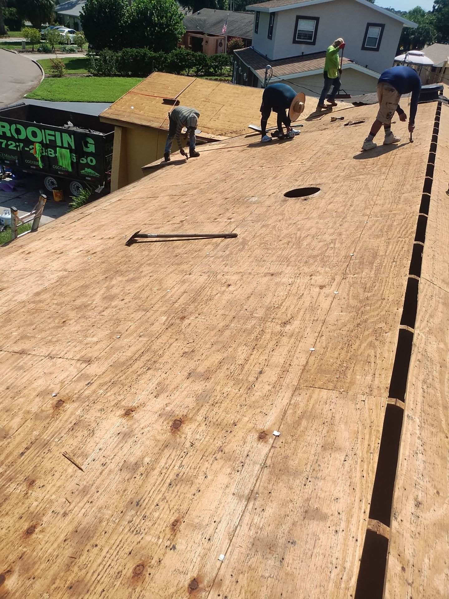 Project in St. Petersburg 33712 by Mitchell Roofing Company LLC 