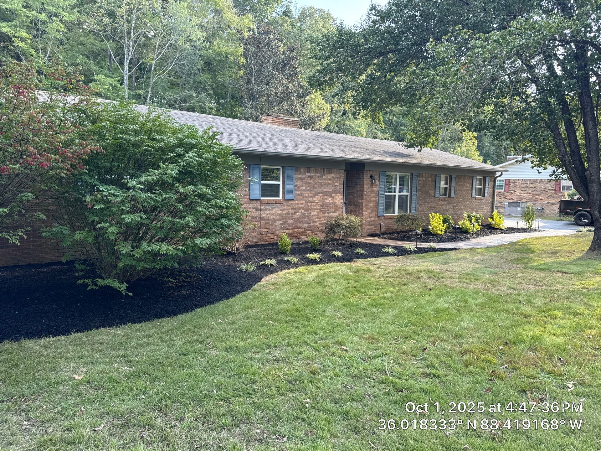 Front Entry Enhancements and a Back Deck Upgrade by Elite Proscapes LLC