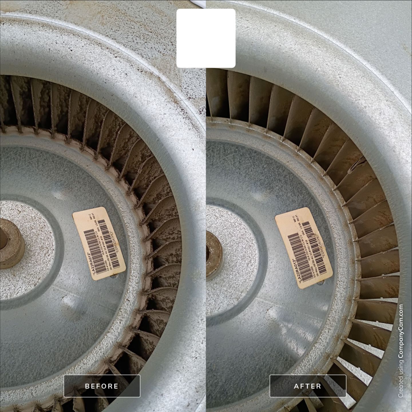 Project in Columbus by Voyager Air Duct Cleaning