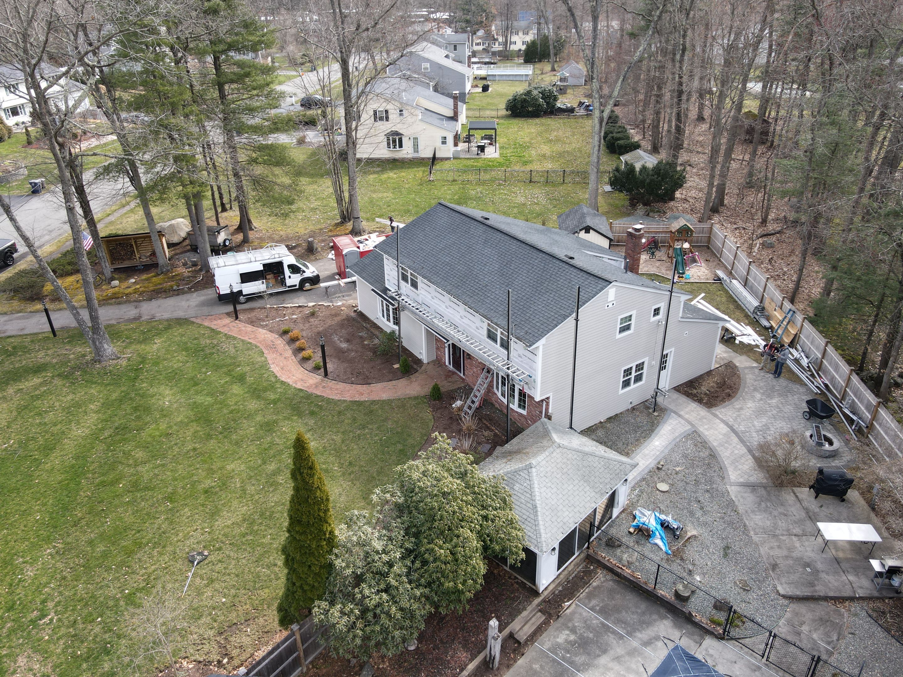 Jmaes Hardie in Medway, MA by UBrothers Construction