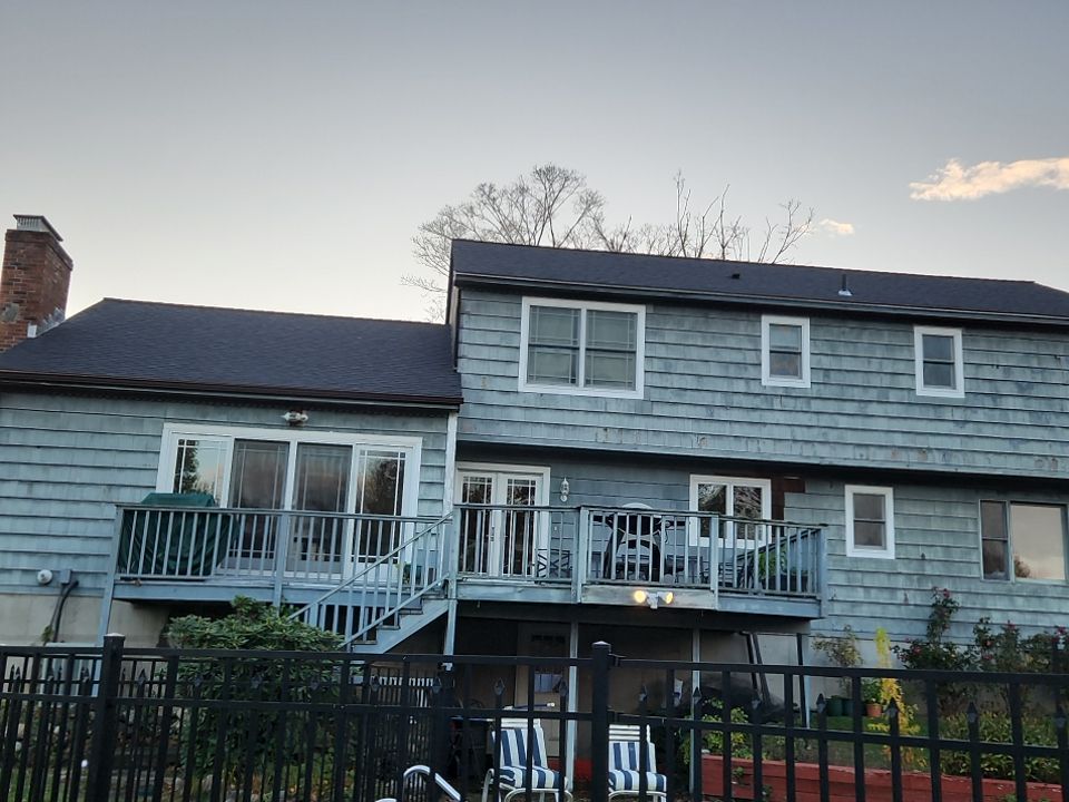 Residential Roofing Installation using Owens Corning TruDefinition Onyx Black by A Plus Exterior