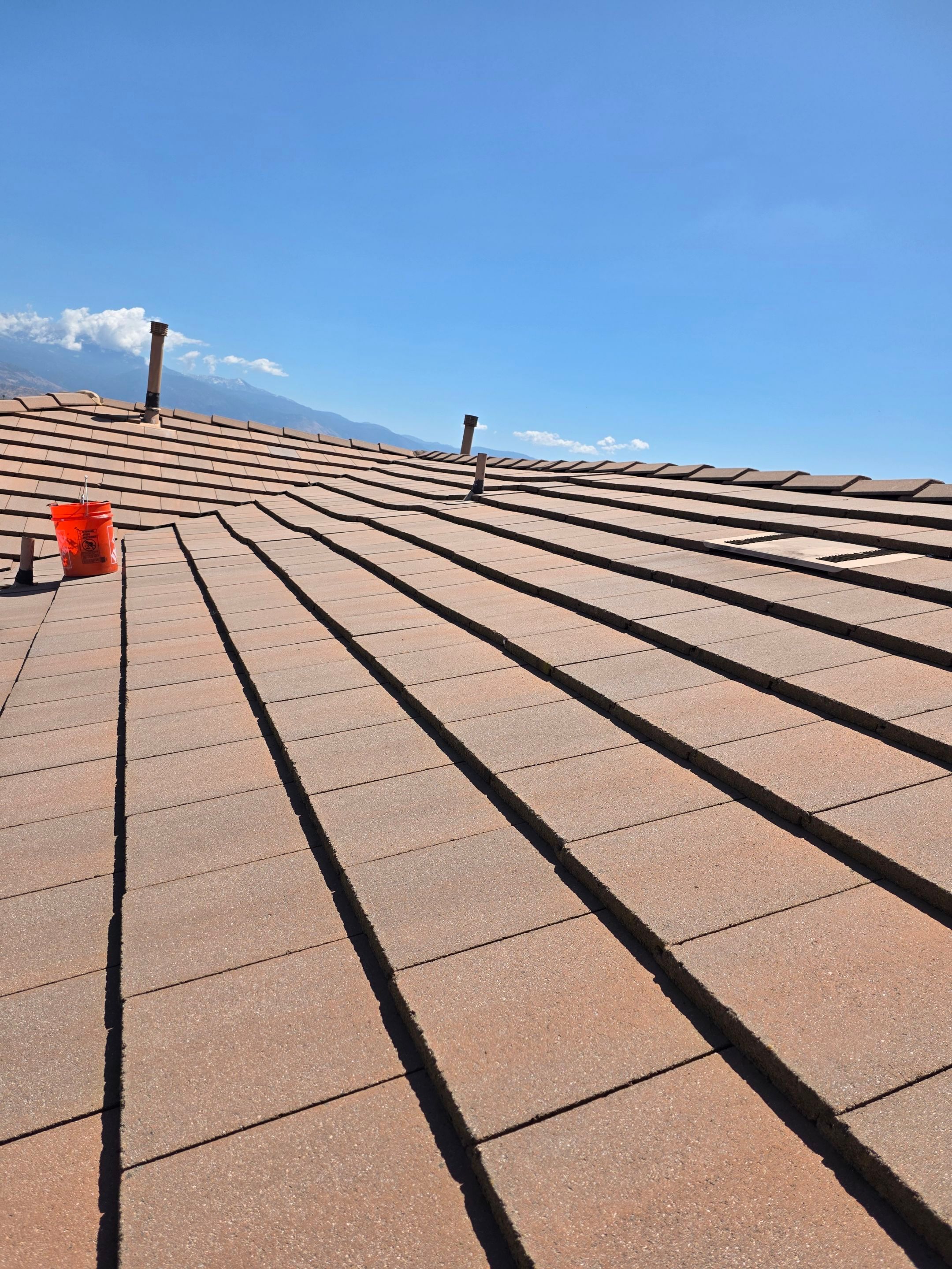 Complete Concrete Tile Roof Replacement and Solar Integration in San Jacinto by Reliable Roofing San Diego Inc.